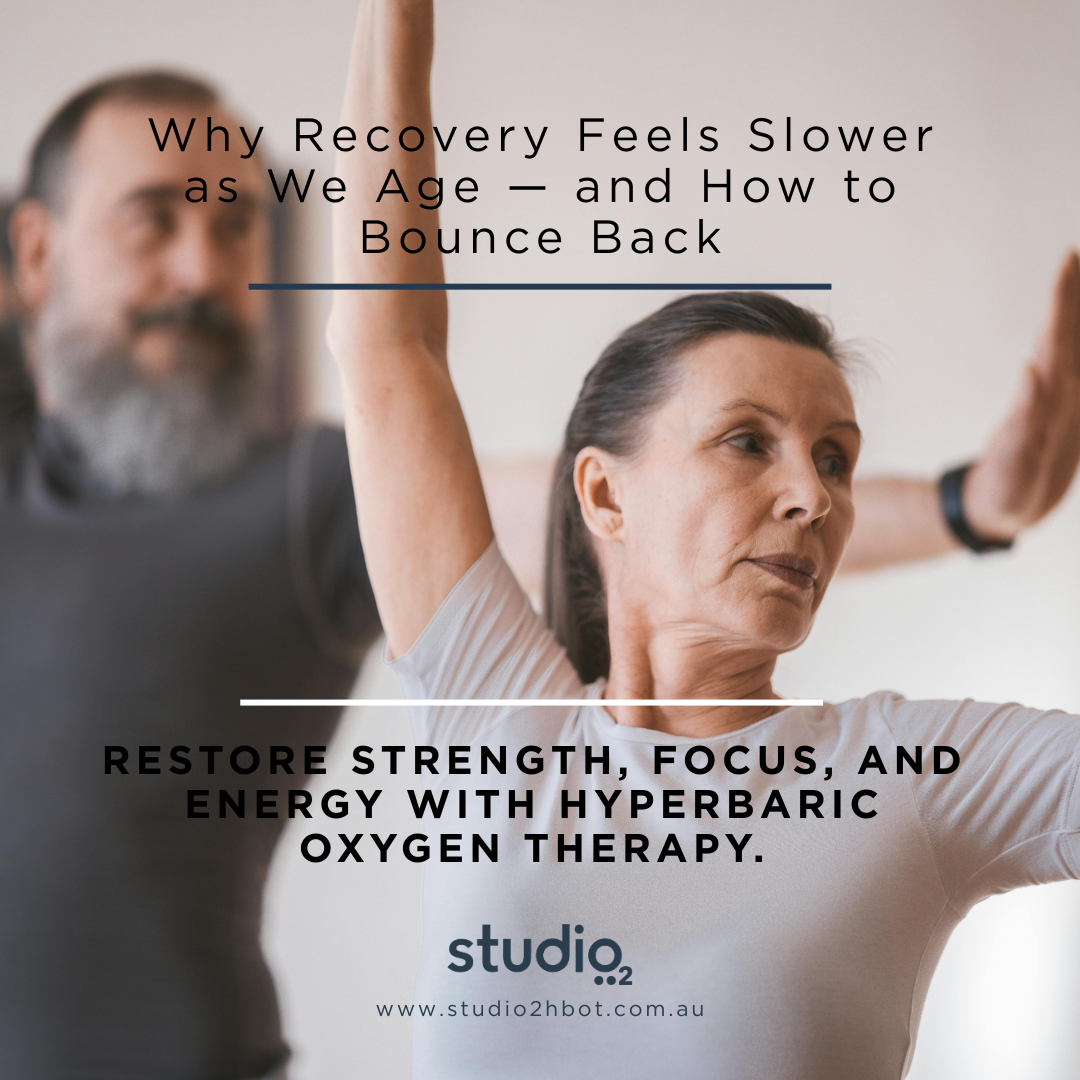 Why Recovery Feels Slower as We Age and How HBOT Helps You Bounce Back
