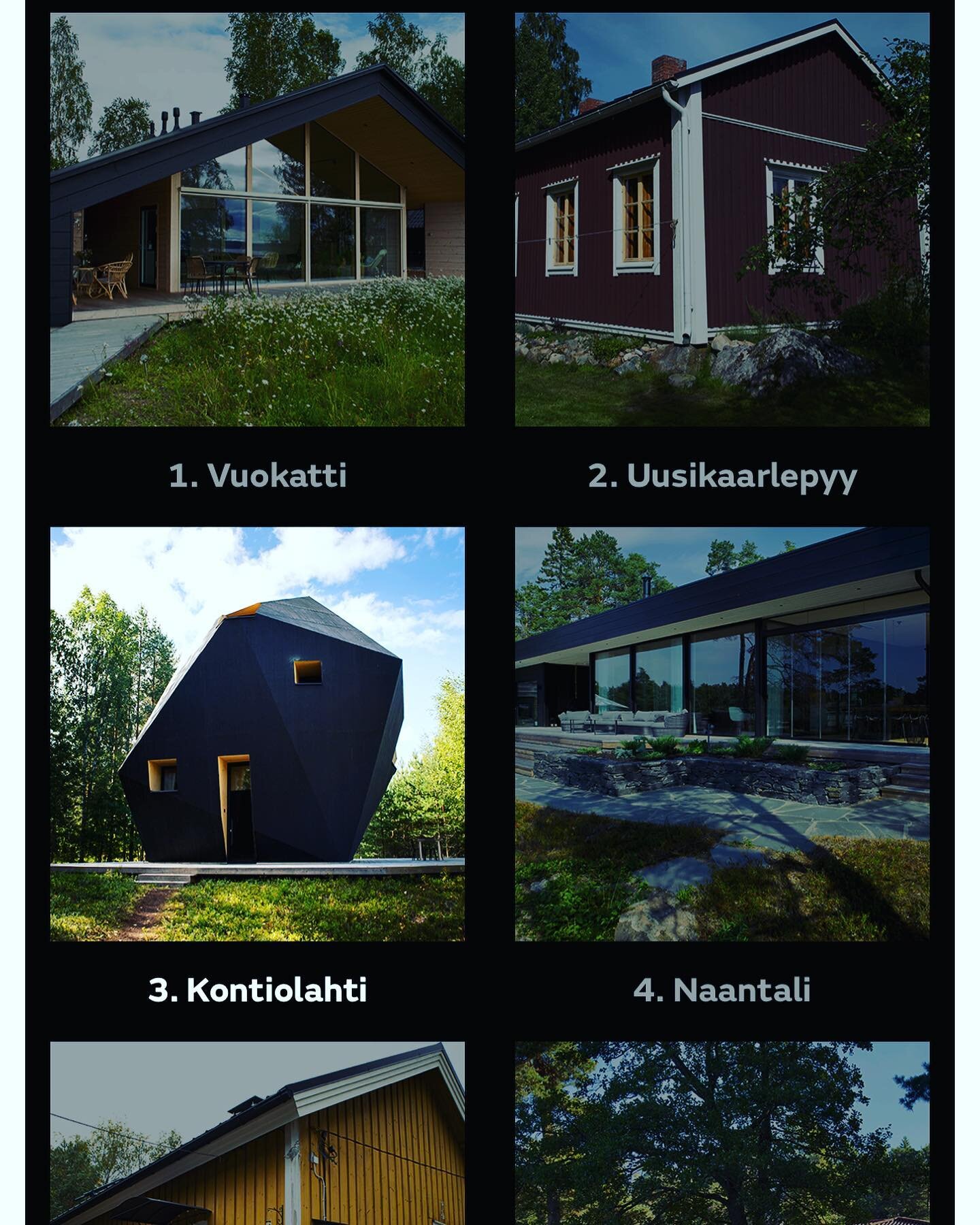 Today 9pm ends voting for &rdquo;the most beautiful cottage in Finland&rdquo; and Meteorite house is a finalist, number 3! You can send your vote via this link: https://www.mtvuutiset.fi/artikkeli/suomen-kaunein-koti-aanestys-on-kaynnissa-mika-kohtei