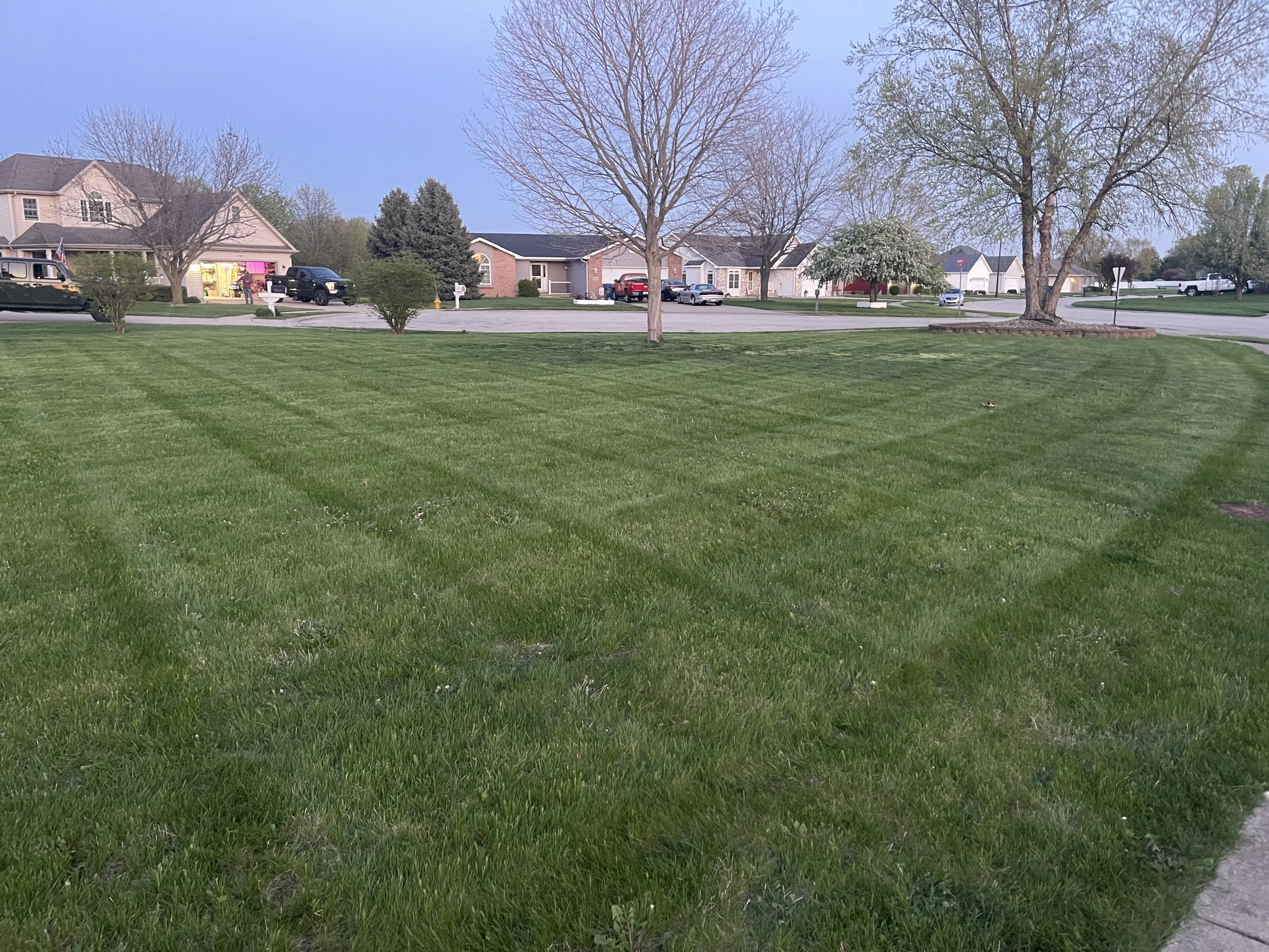 Residential Lawn Mowing in Bourbonnais — April 2025