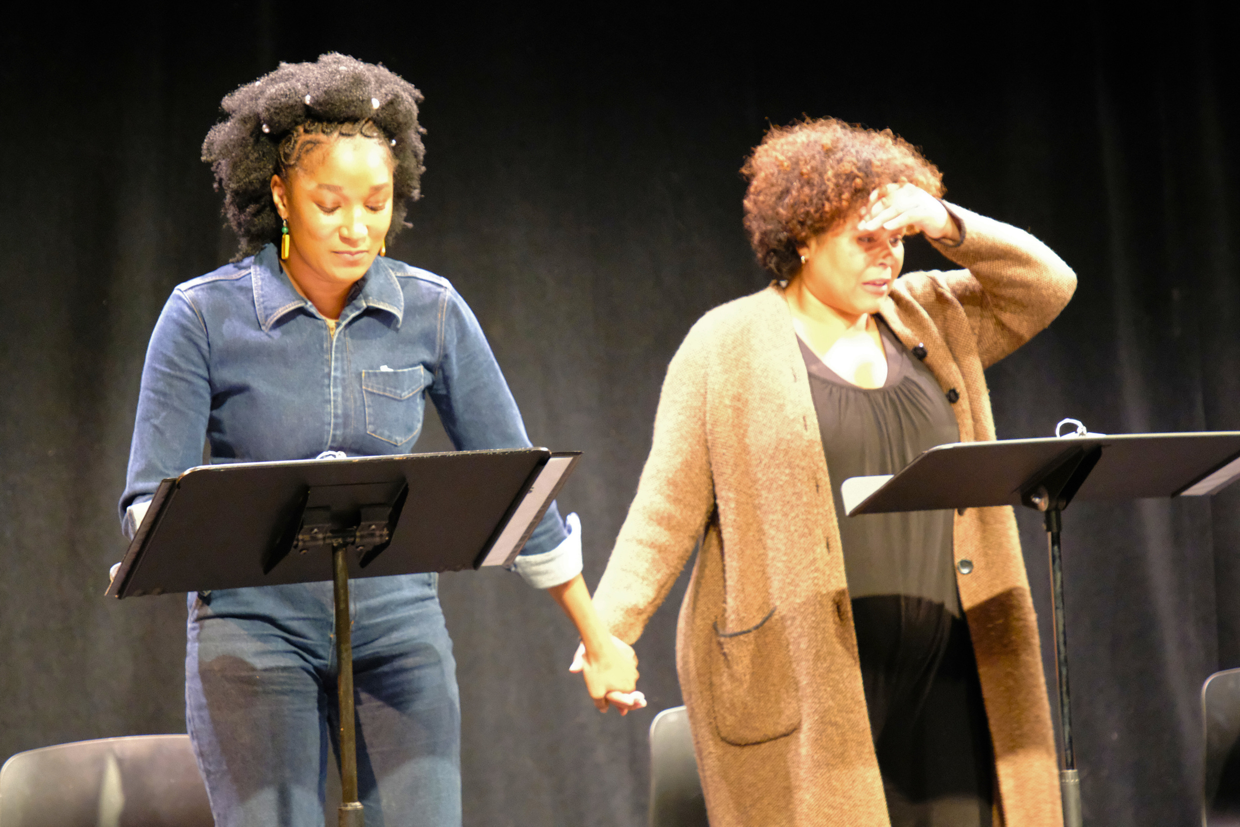 Familial Comforts Reading,                                   New Pages, New Stages Festival  Studio Theatre Jan 2026
Photography by Sarah Johnson