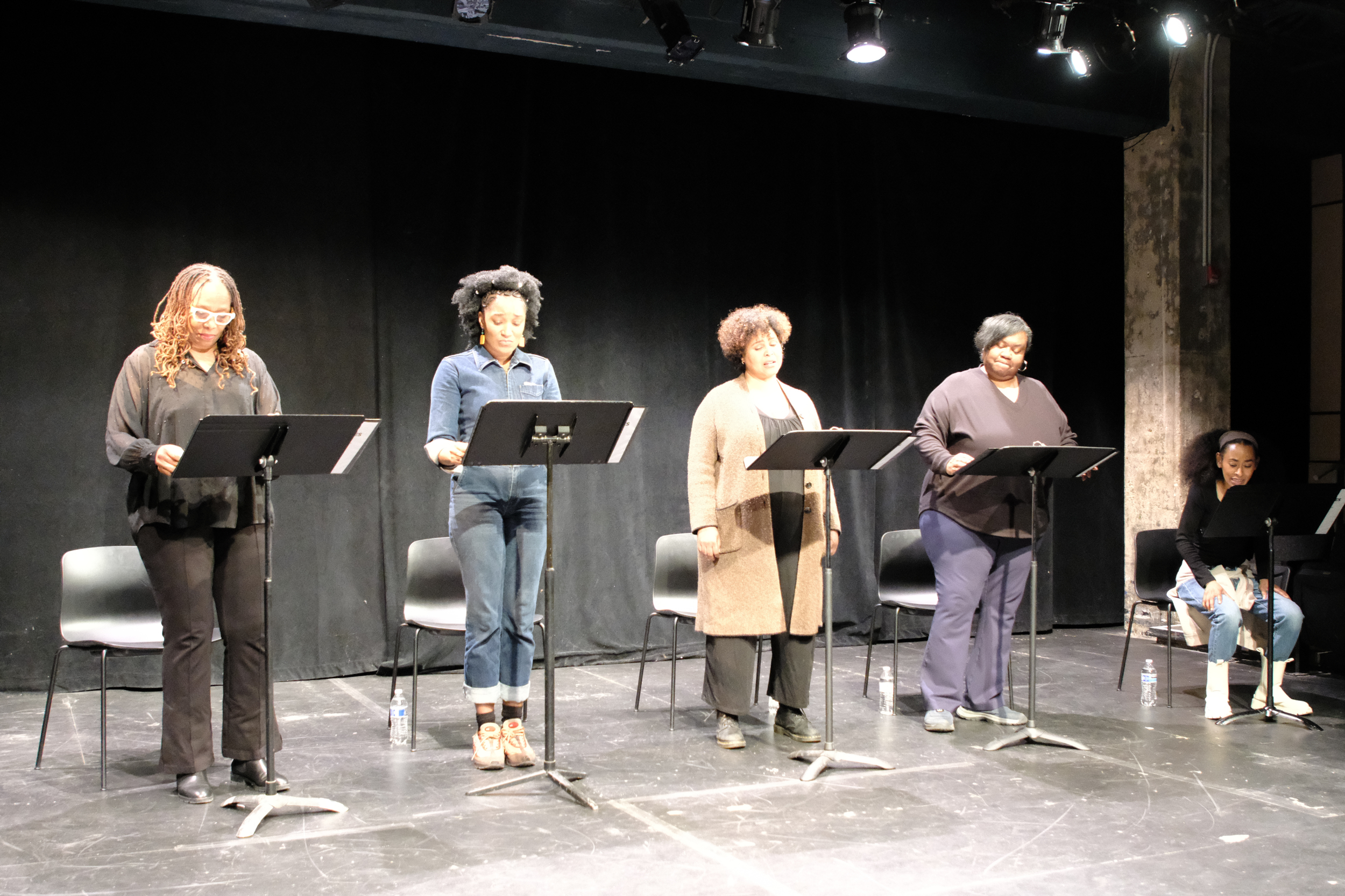 Familial Comforts Reading,                                   New Pages, New Stages Festival  Studio Theatre Jan 2026
Photography by Sarah Johnson