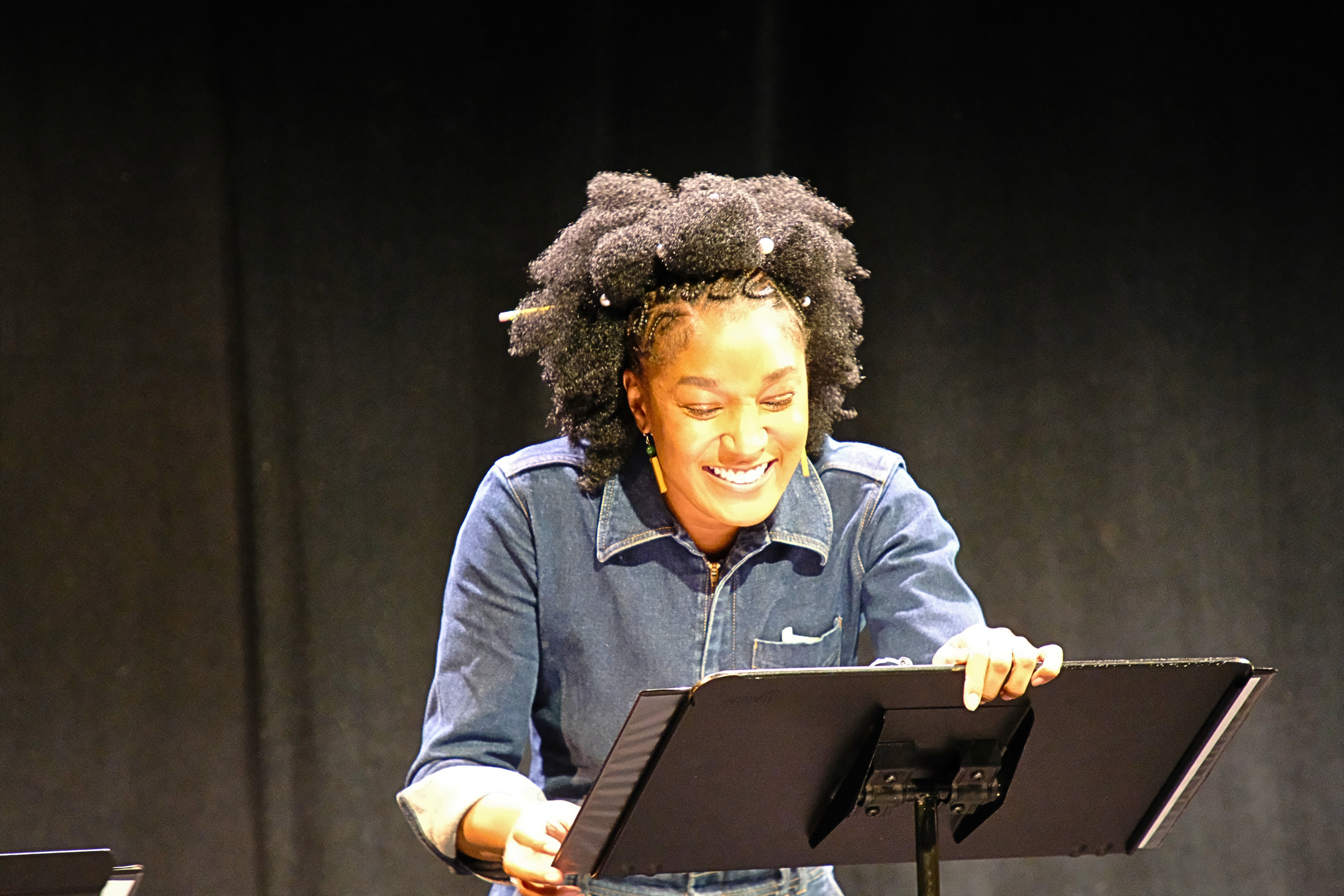 Familial Comforts Reading,                                   New Pages, New Stages Festival  Studio Theatre Jan 2026
Photography by Sarah Johnson