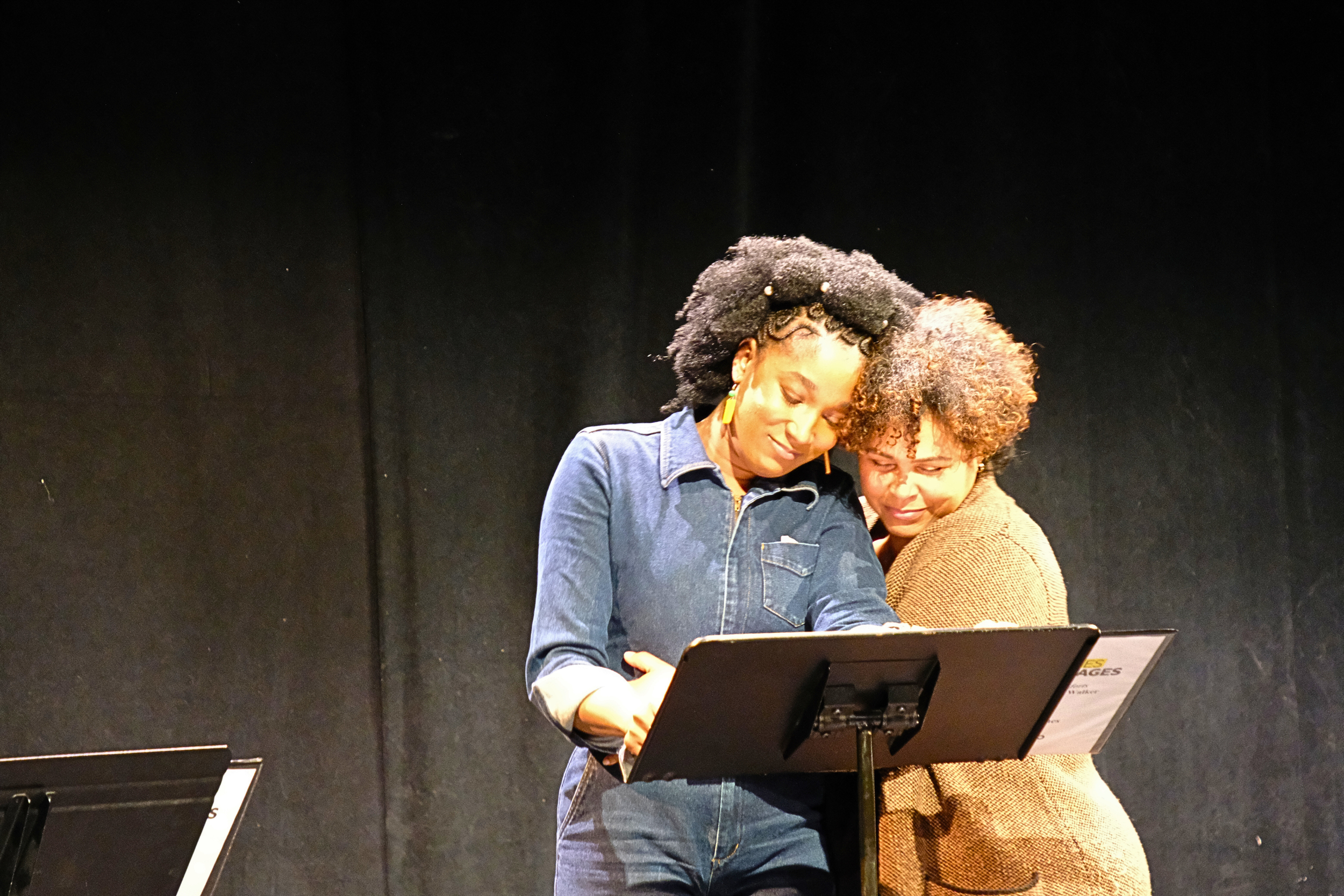 Familial Comforts Reading,                                   New Pages, New Stages Festival  Studio Theatre Jan 2026                                                 Photography by Sarah Johnson