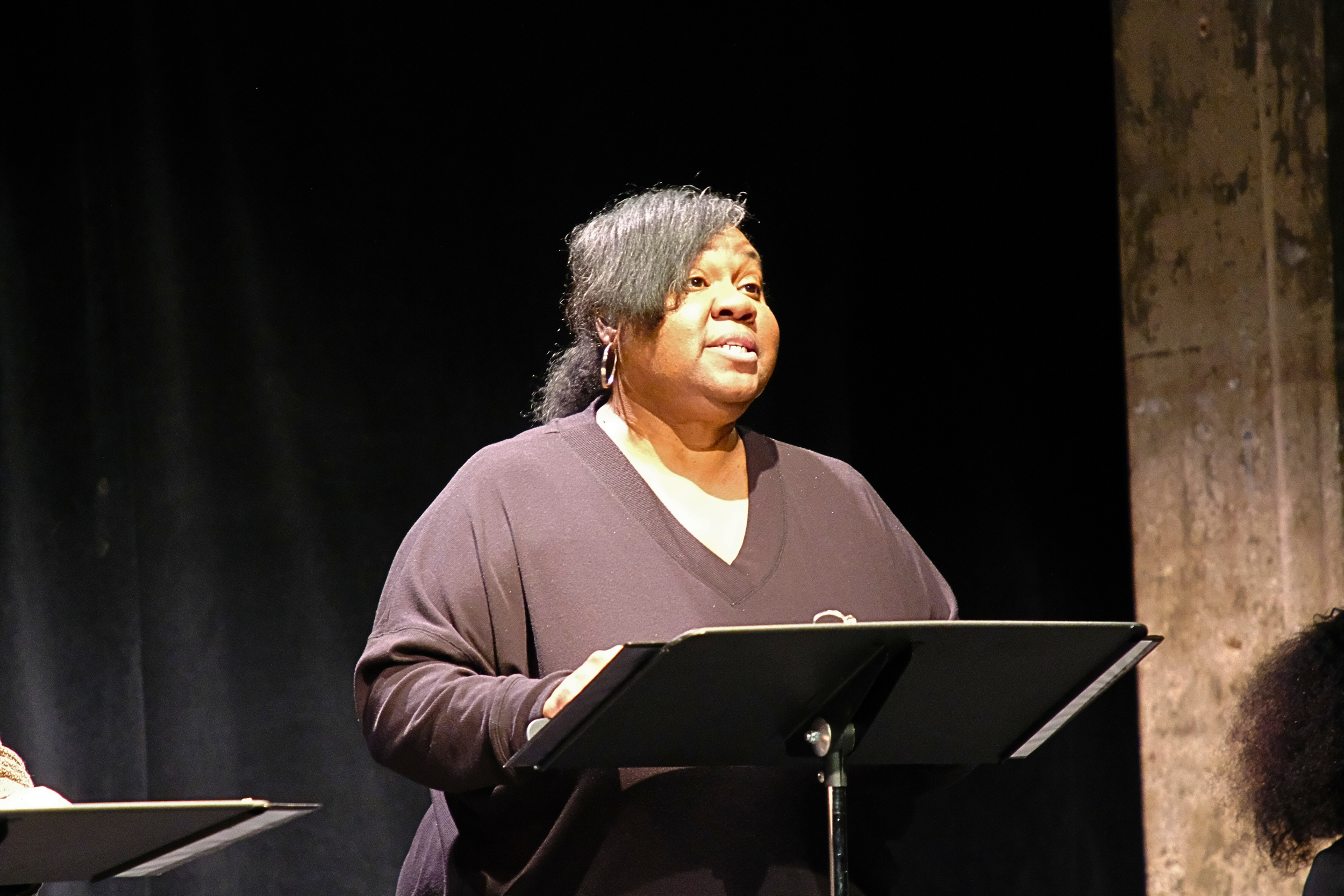 Familial Comforts Reading,                                   New Pages, New Stages Festival  Studio Theatre Jan 2026
Photography by Sarah Johnson