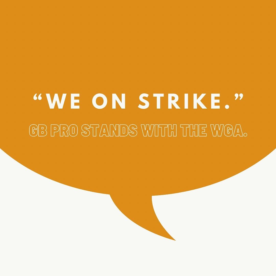 Please review the terms and conditions of the recent WGA Strike.  GB Pro will not be posting and job leads or staffing calls at this time. We will continue to host and foster our creative community. This is the time to create. Write. Be ready. When t
