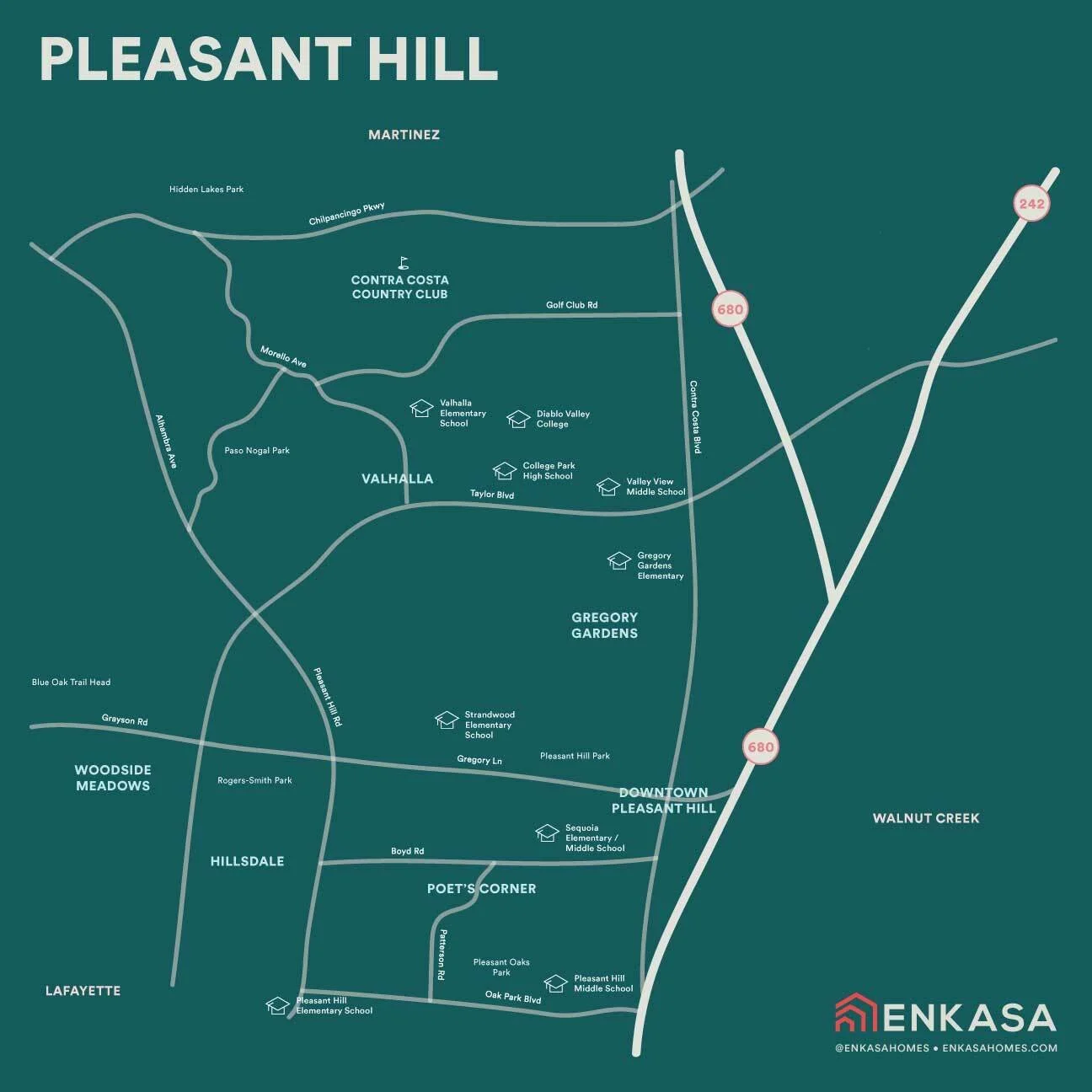 Pleasant Hill Neighborhood Guide Enkasa