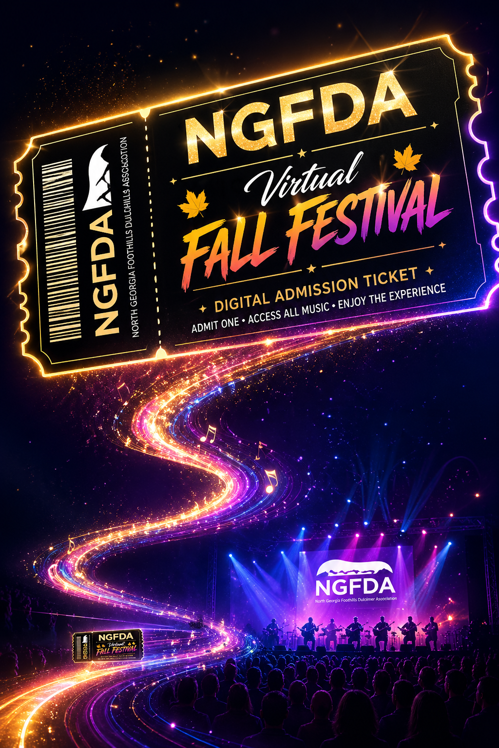 NGFDA Virtual Fall Festival Concert Pass