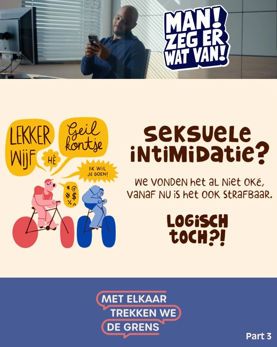 The national campaign &ldquo;Together, we draw the line&rdquo; shows why speaking up matters and OBOV focuses on how to actually do it. 🤲

In our workshops, we practice how to respond in real situations, in ways that feel manageable and safe. 🫂#zeg