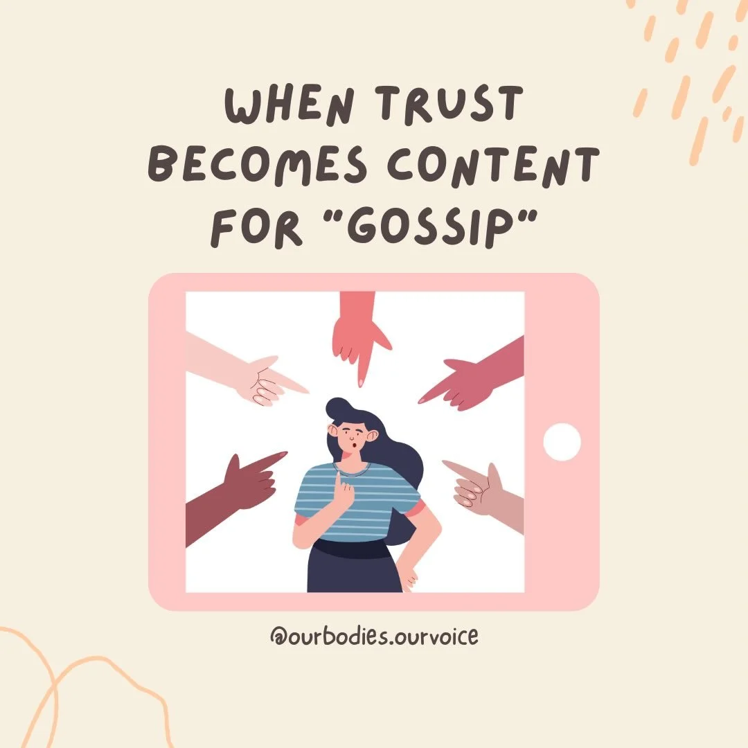 The harm is the circulation.

when private intimacy becomes &ldquo;gossip,&rdquo; consent has already been crossed. don&rsquo;t forward it, don&rsquo;t make it a group chat moment, and don&rsquo;t show it to your friends in person either.

not yours 