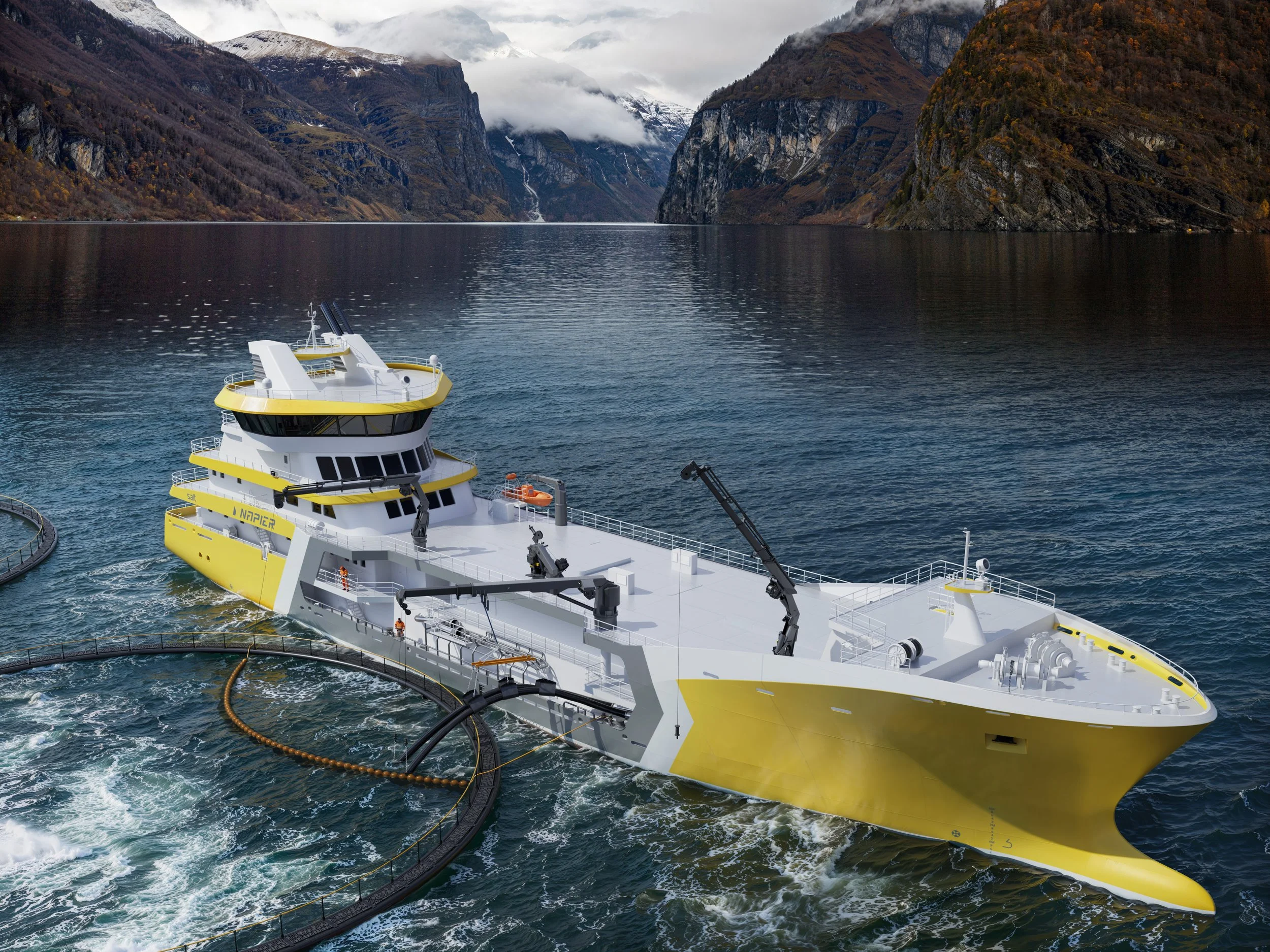 New order for the next generation Harvest Vessel for Napier AS