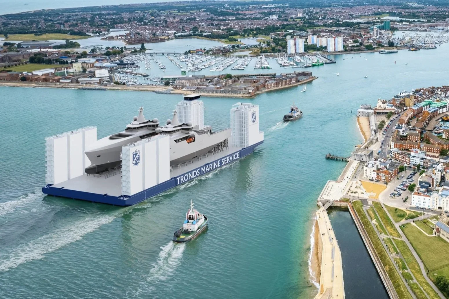 Tronds Marine Service AS announces the order of a new barge