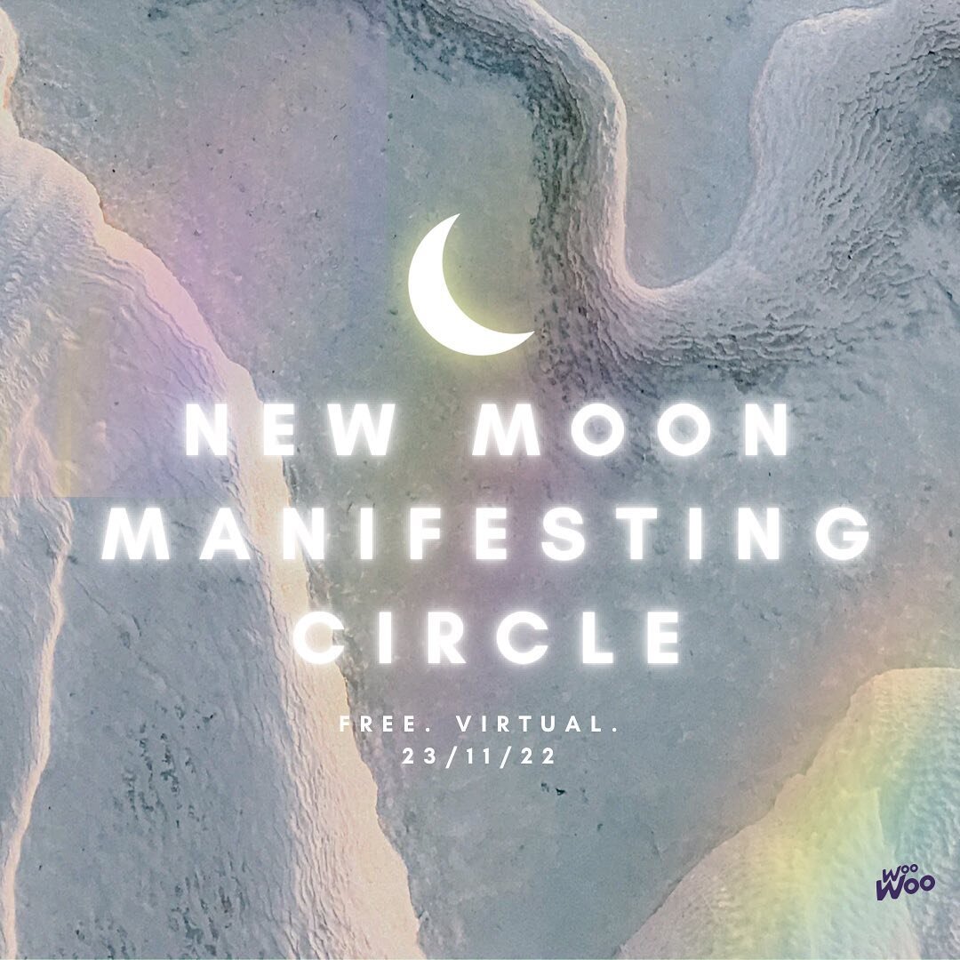 🌙 Come to our free new moon circle online 🌙 

You&rsquo;re meant for great things and you are worthy of all of your dreams! That&rsquo;s why your intuition lead you here.

A new moon means a fresh start is summoned, and so manifesting with the&nbsp