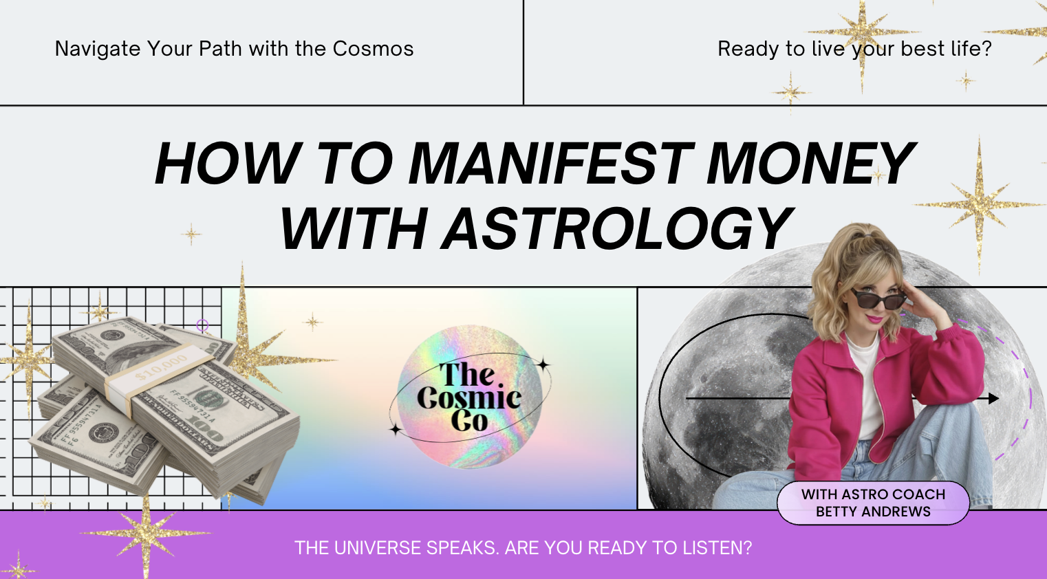 How to find manifest money with astrology: free masterclass