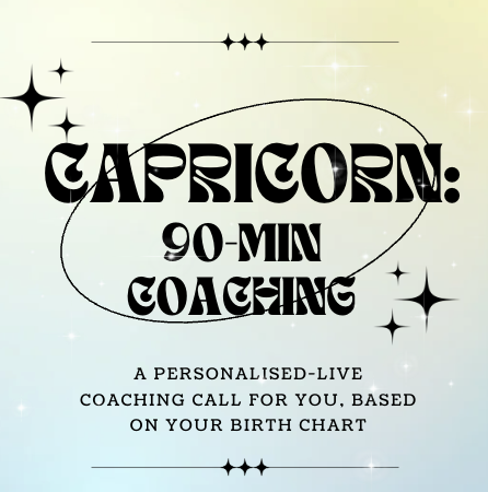 Capricorn 90-min Coaching