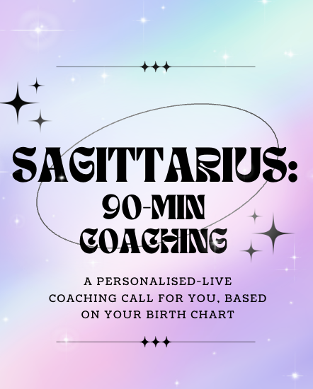 Sagittarius 90-min Coaching
