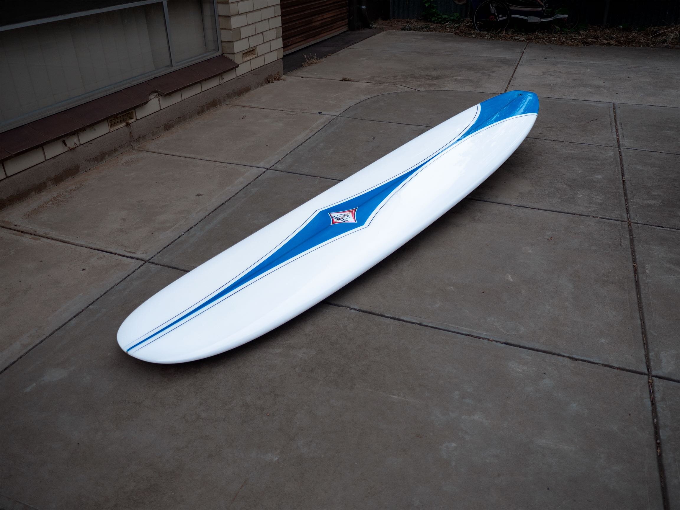 Jaybee. Photo dims: 9’2” x 21 3/4” x 2 3/4”