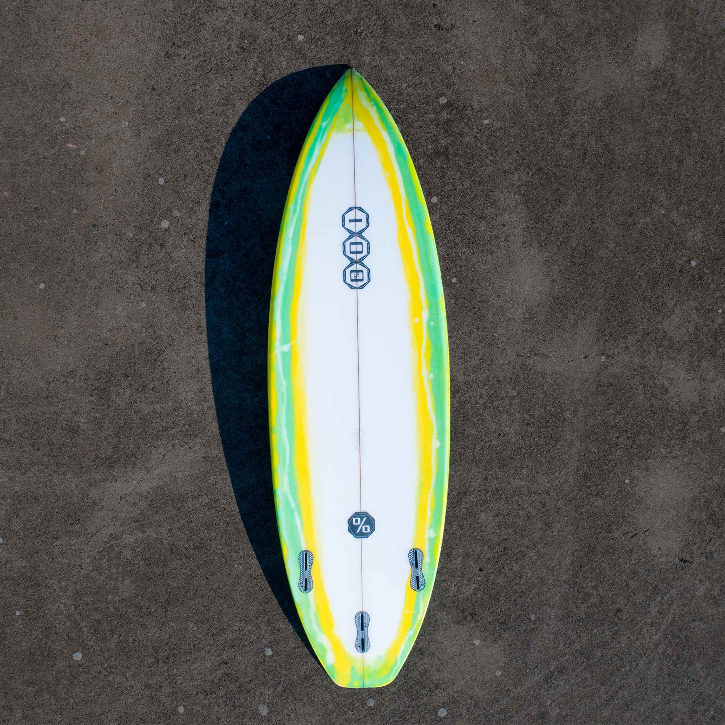 The Grommet Sled. Photo dims: 5'2" x 17 1/2" x 2 3/16"