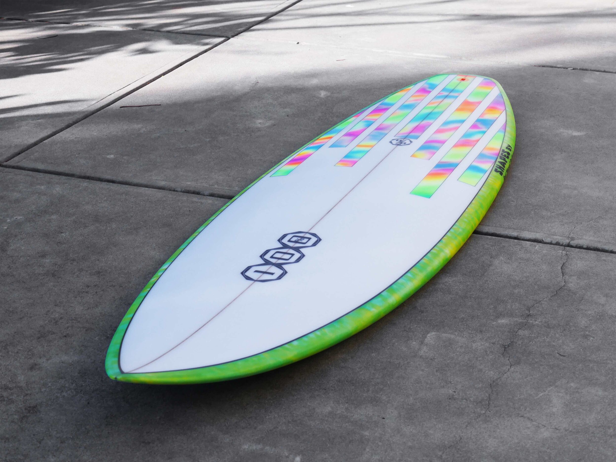 The Grommet Sled. Photo dims: 5'2" x 17 1/2" x 2 3/16"