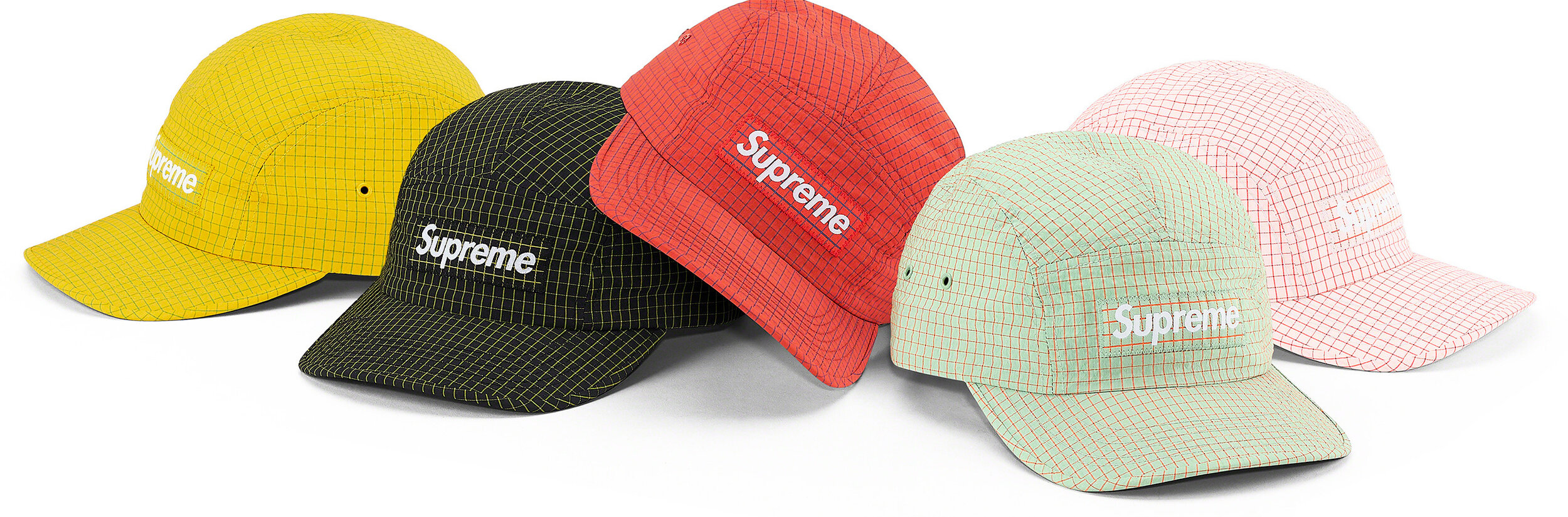 SUPREME 2-Tone Ripstop Camp Cap — La Suprema Calidad