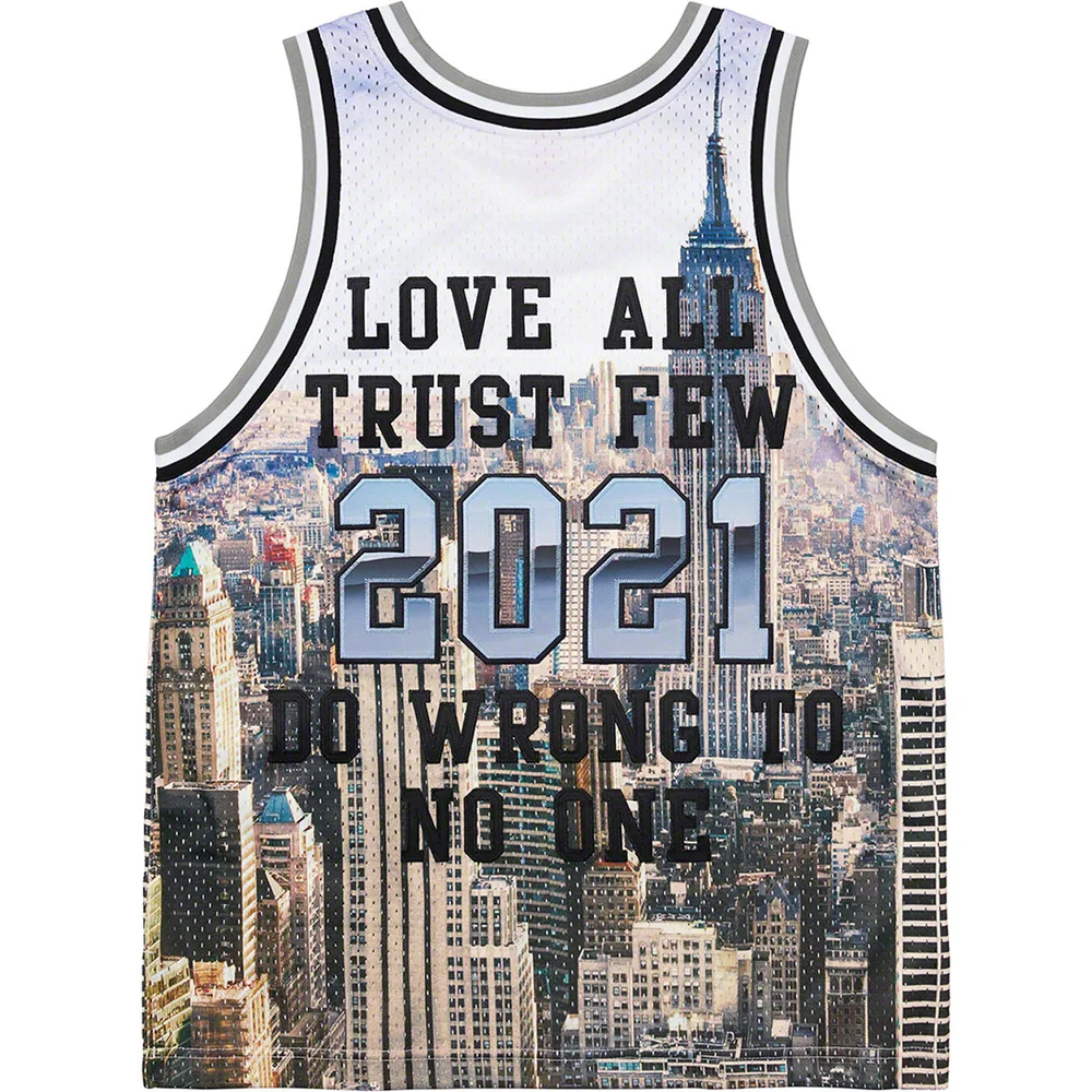 Supreme Mitchell & Ness Basketball Jersey — La Suprema Calidad