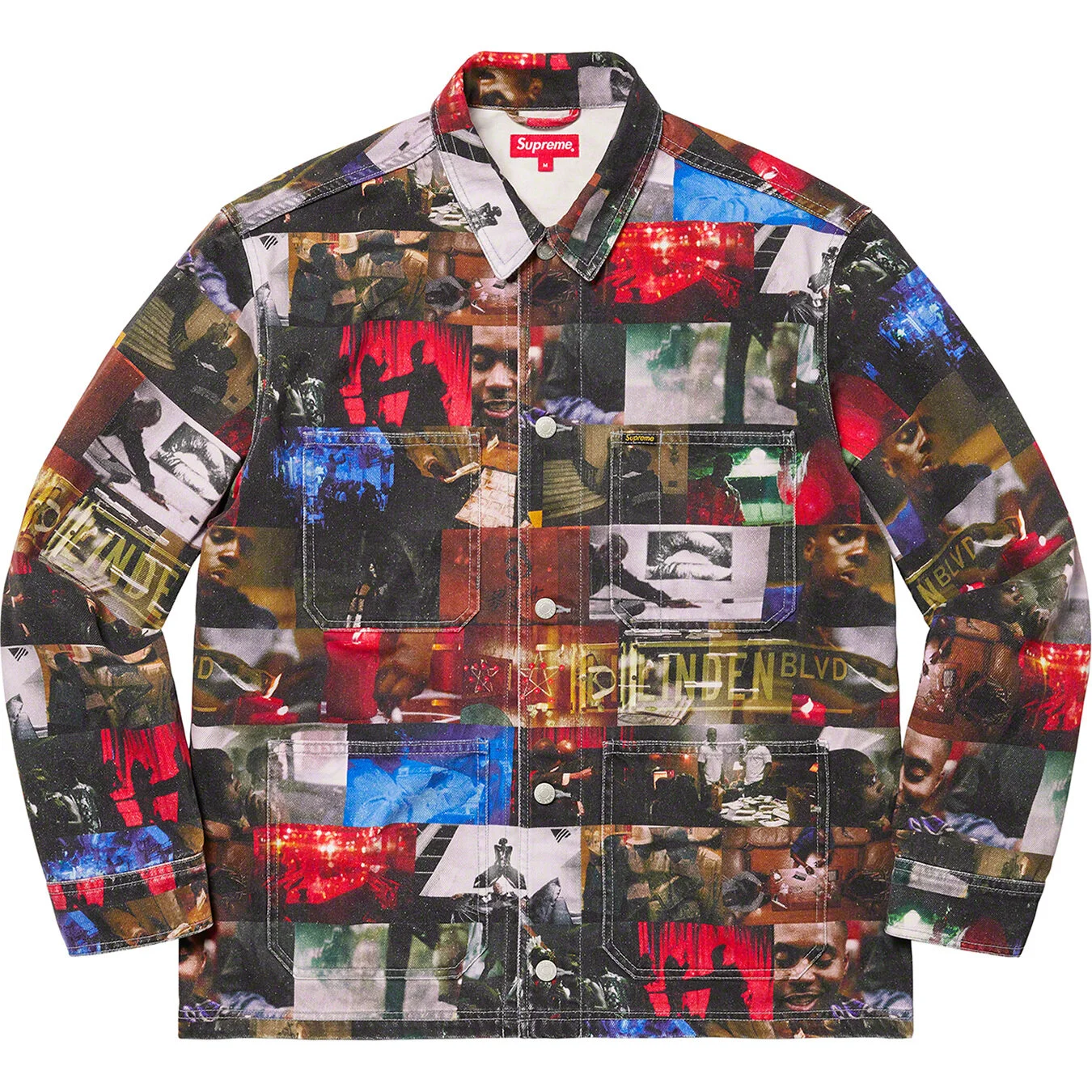 専用supreme Nas DMX collage denim coat | www.rabiarealty.com