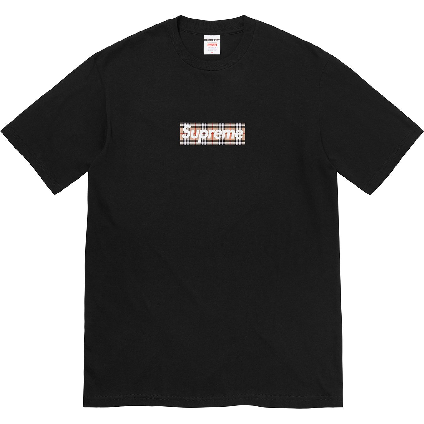 SUPREME®/BURBERRY® BOX LOGO TEE