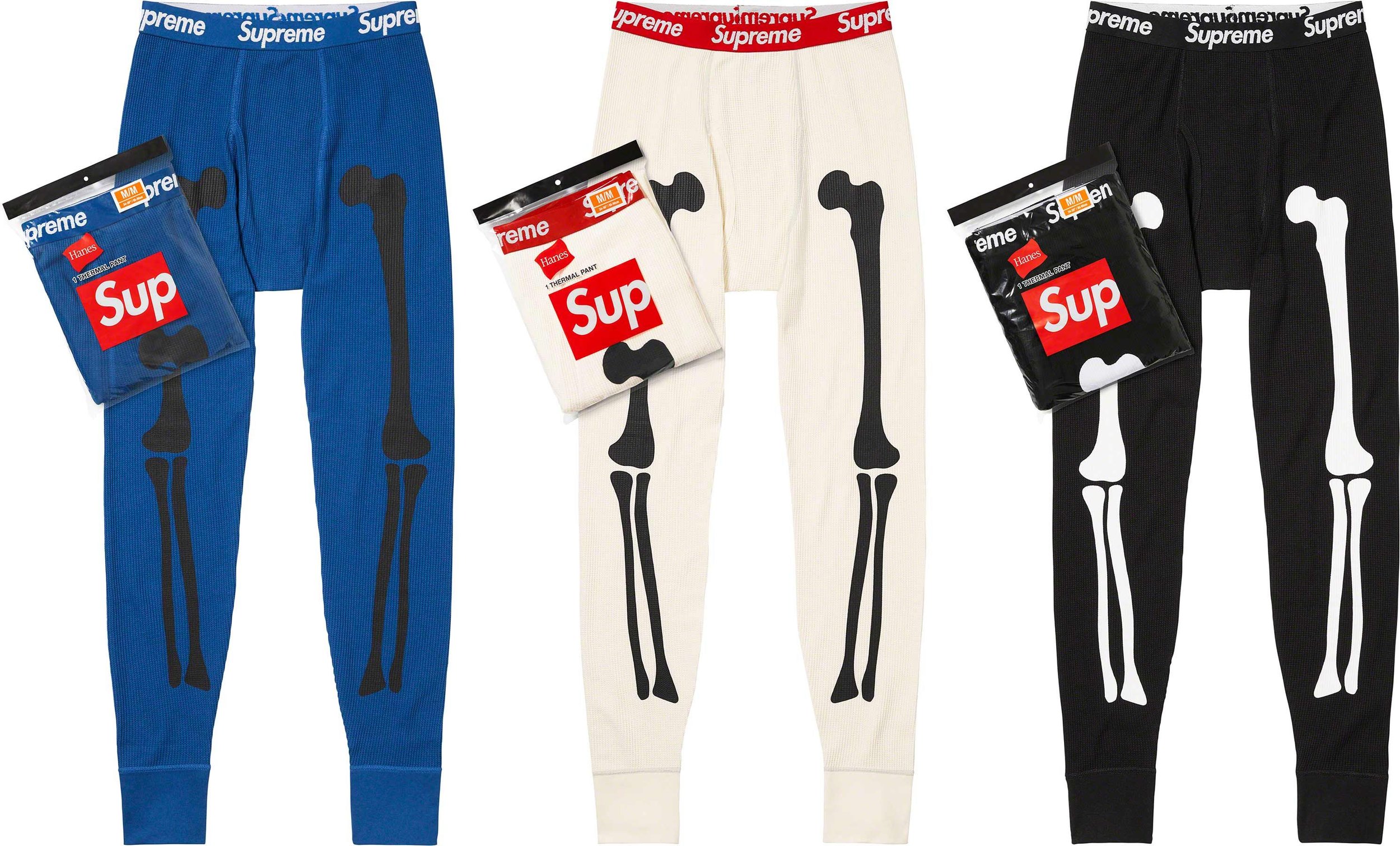 SUPREME®/HANES® BONES THERMAL PANT (1 PACK) — La Suprema Calidad