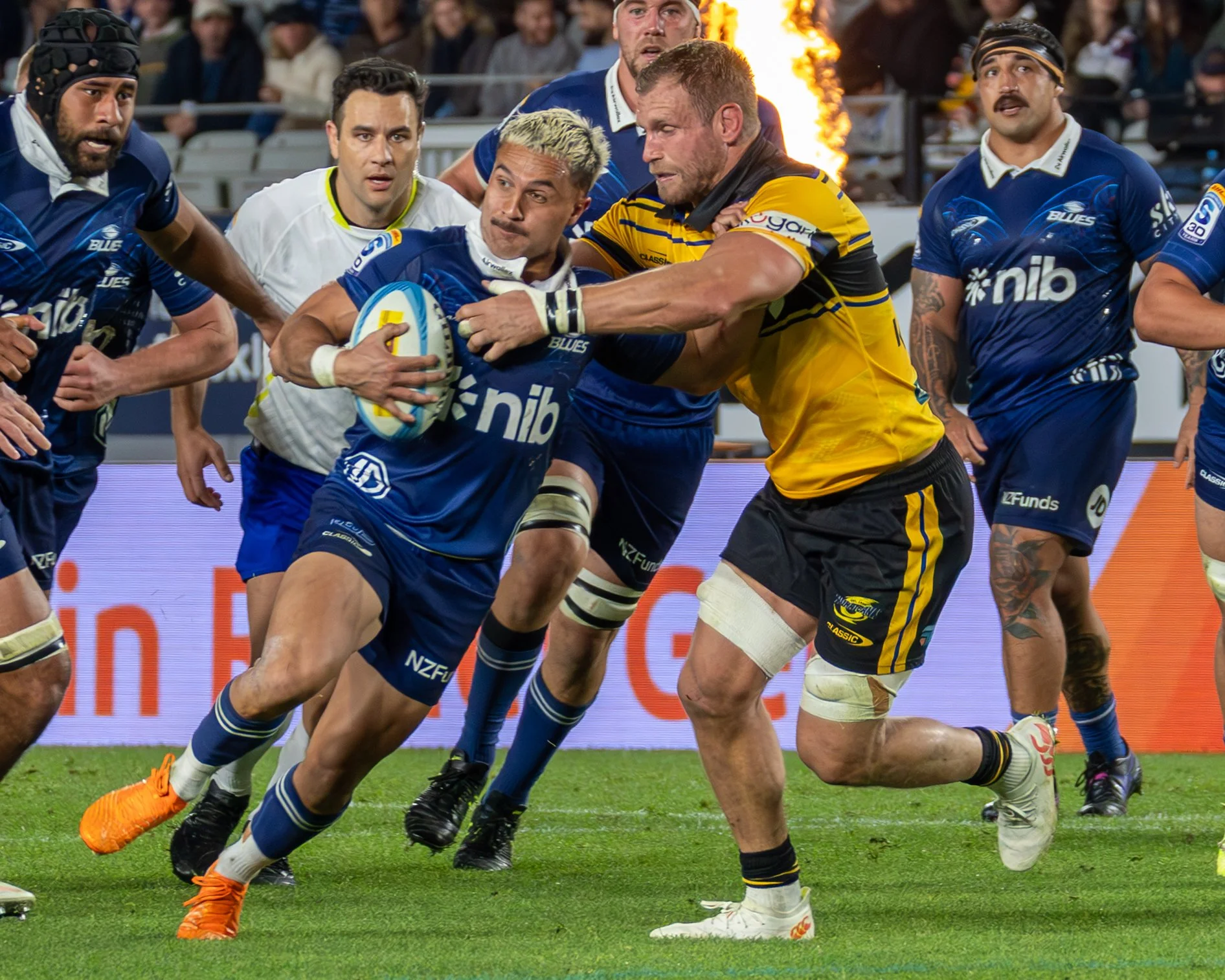 Flanker Malachi Wrampling-Alec

Highlanders vs Blues 16 May 2026
Shot by: Dominic Gasparich
