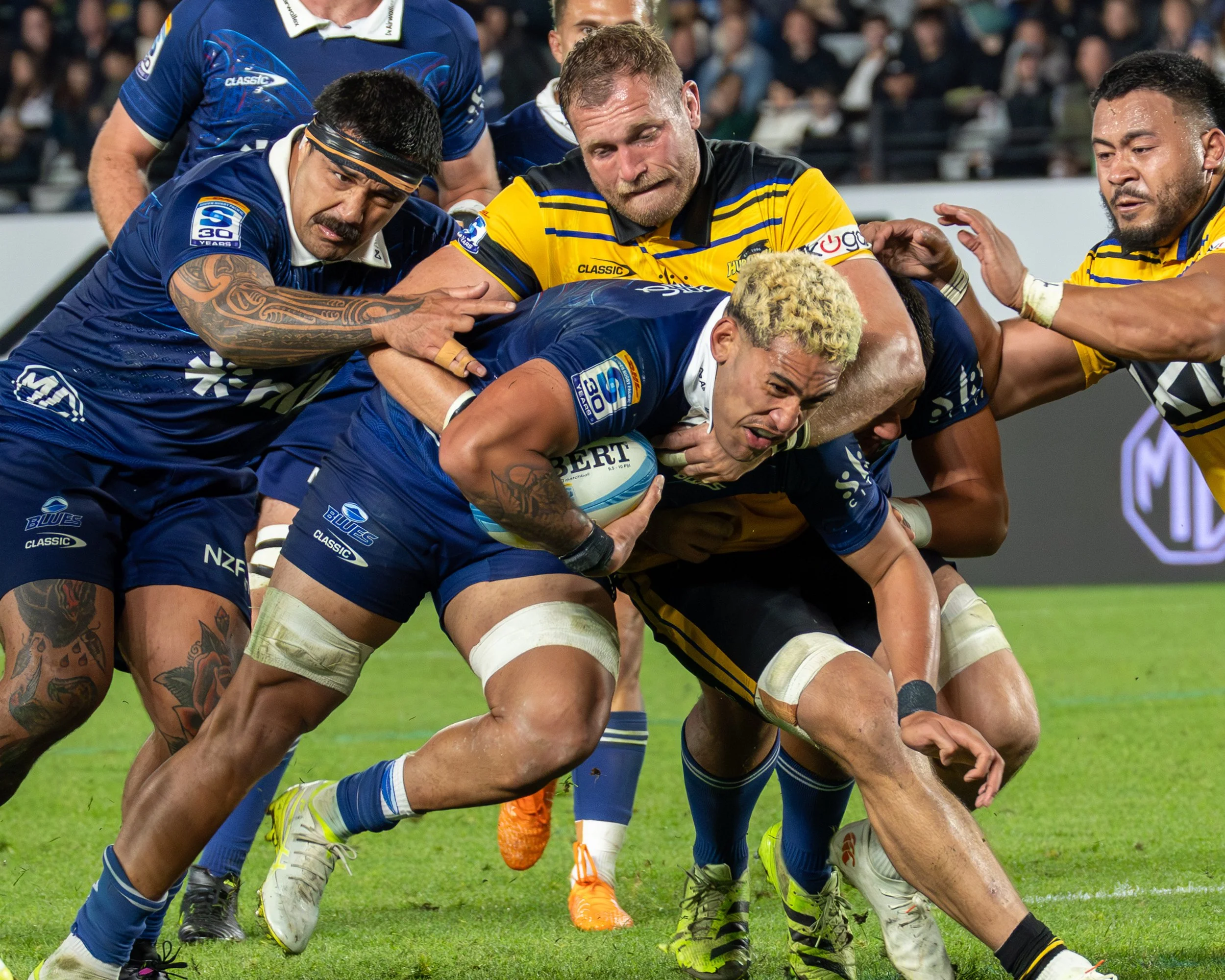 Flanker Malachi Wrampling-Alec

Highlanders vs Blues 16 May 2026
Shot by: Dominic Gasparich
