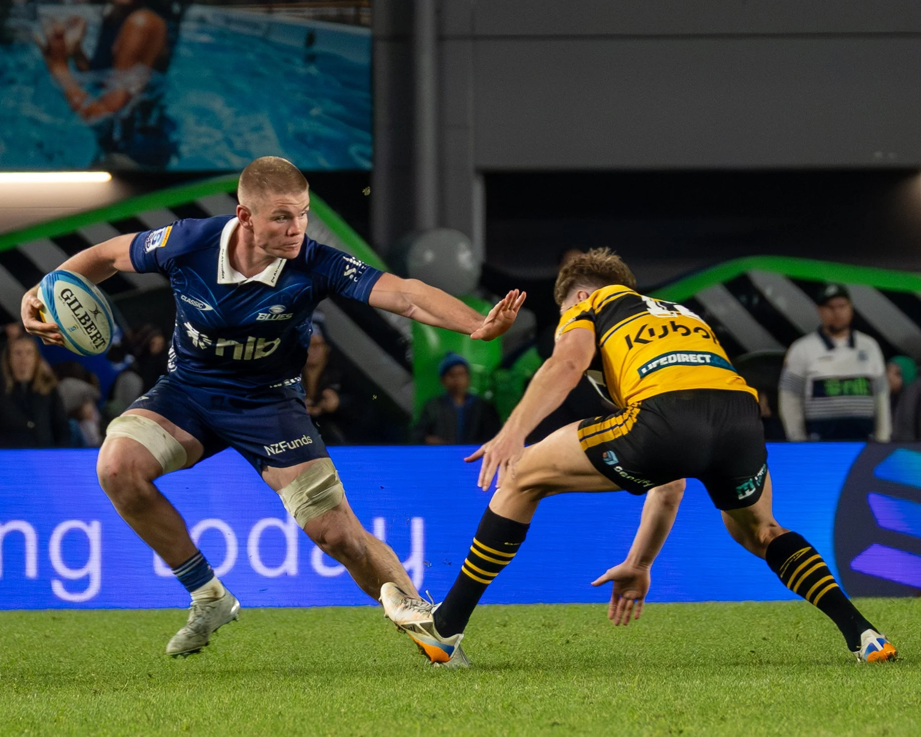 Flanker Anton Segner

Highlanders vs Blues 16 May 2026
Shot by: Dominic Gasparich