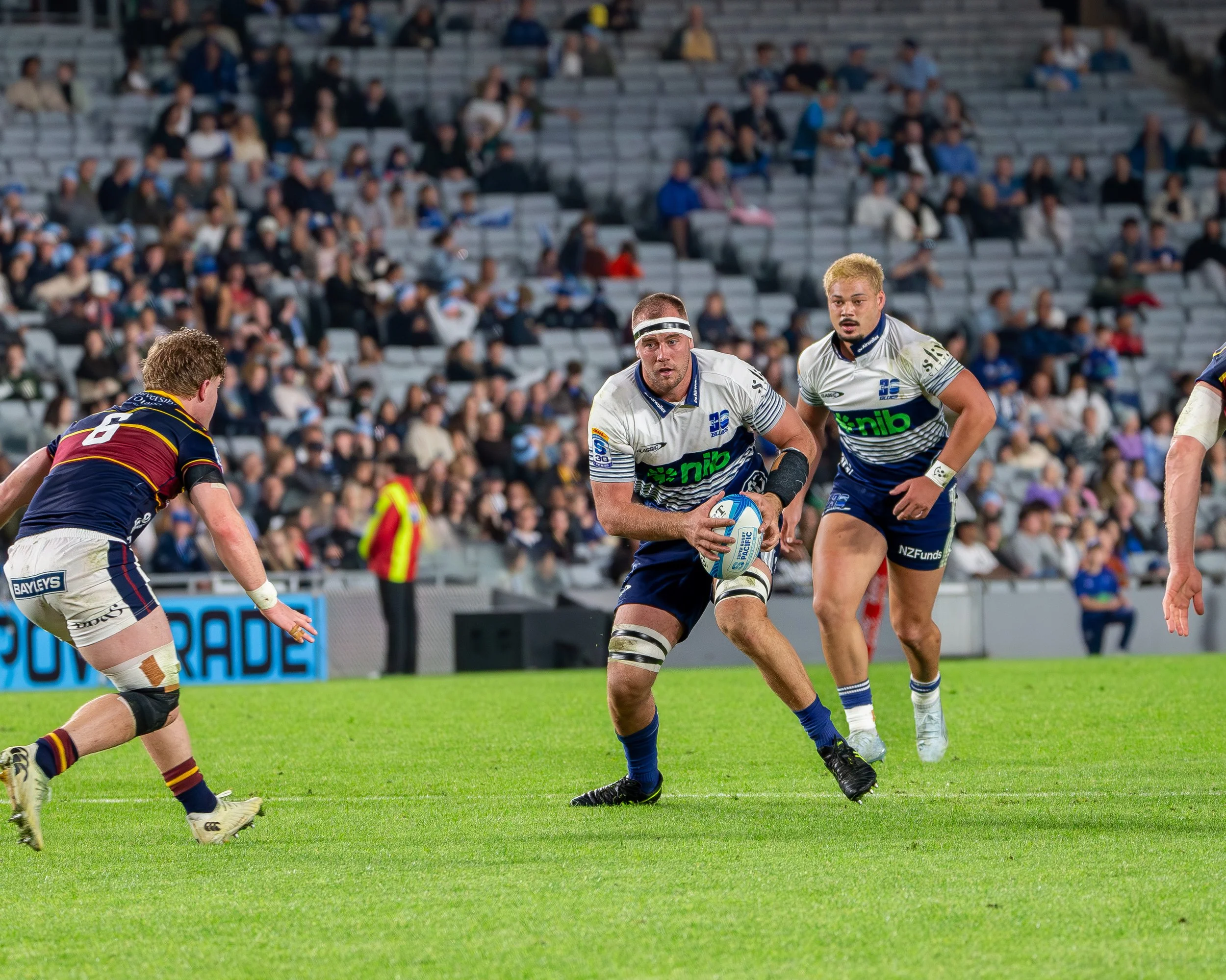 Lock Sam Darry

Highlanders vs Blues 17 April 2026. Shot by: Dominic Gasparich