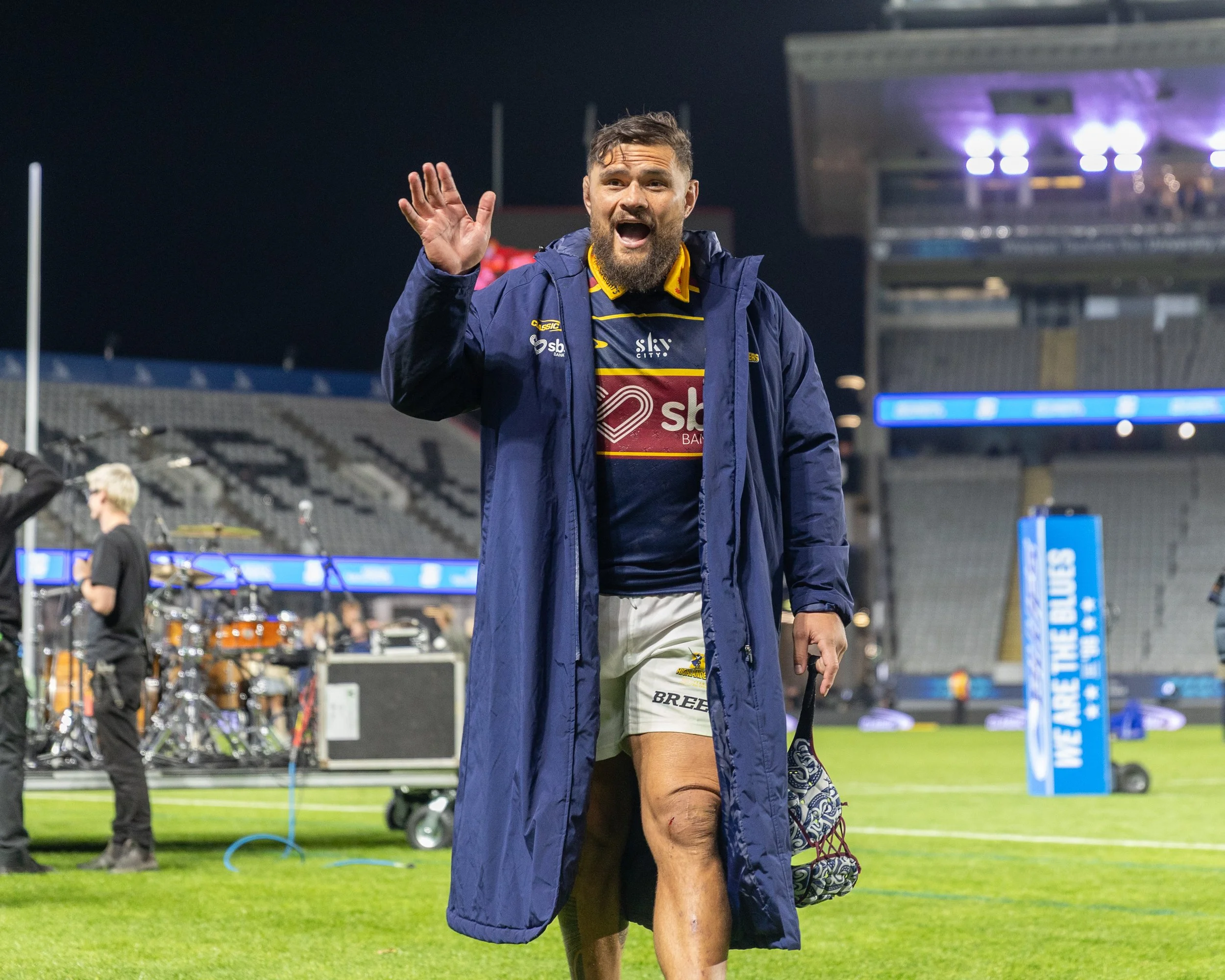 Prop Angus Ta'avao

Highlanders vs Blues 17 April 2026. Shot by: Dominic Gasparich