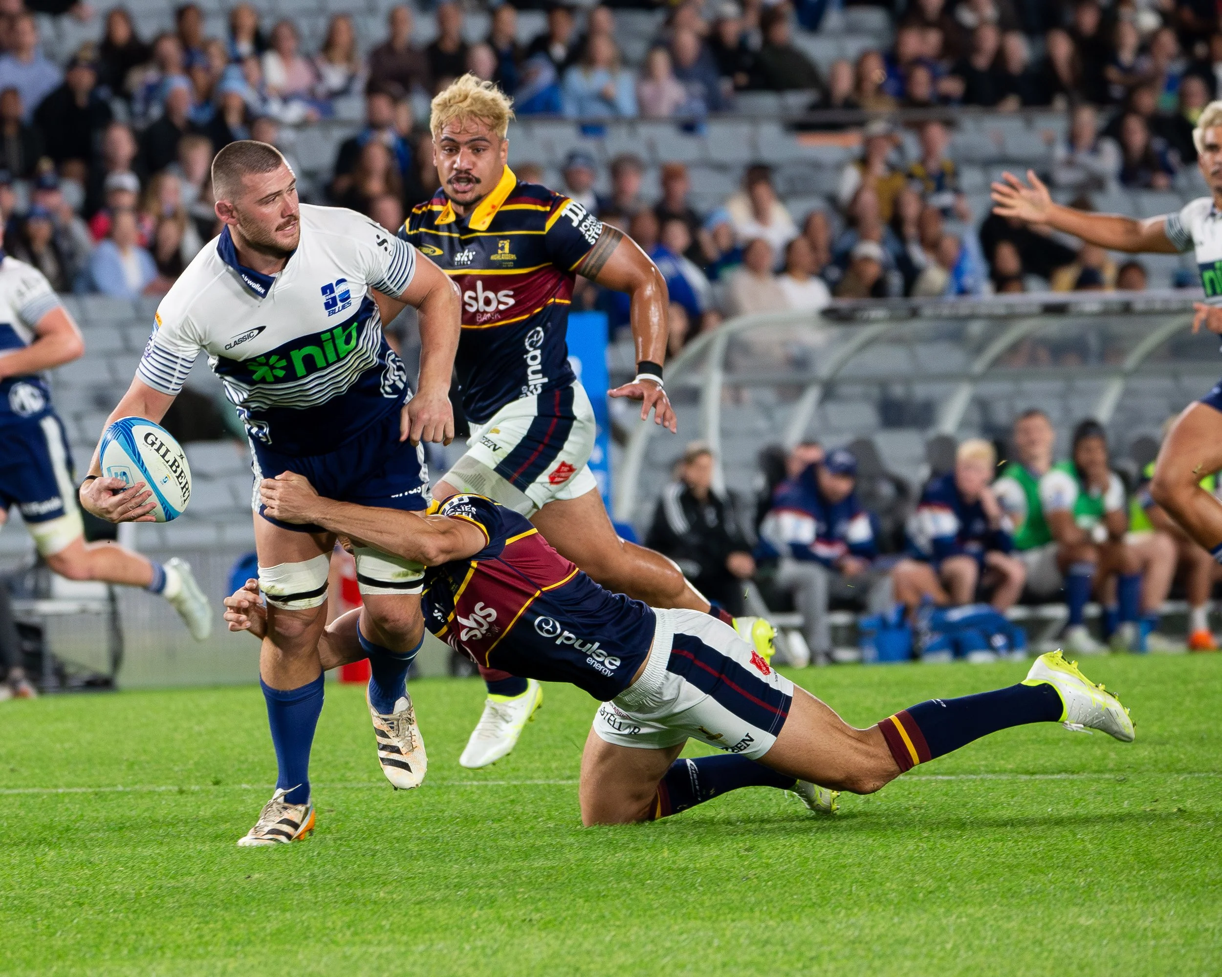 Flanker Dalton Papali'i

Highlanders vs Blues 17 April 2026. Shot by: Dominic Gasparich
