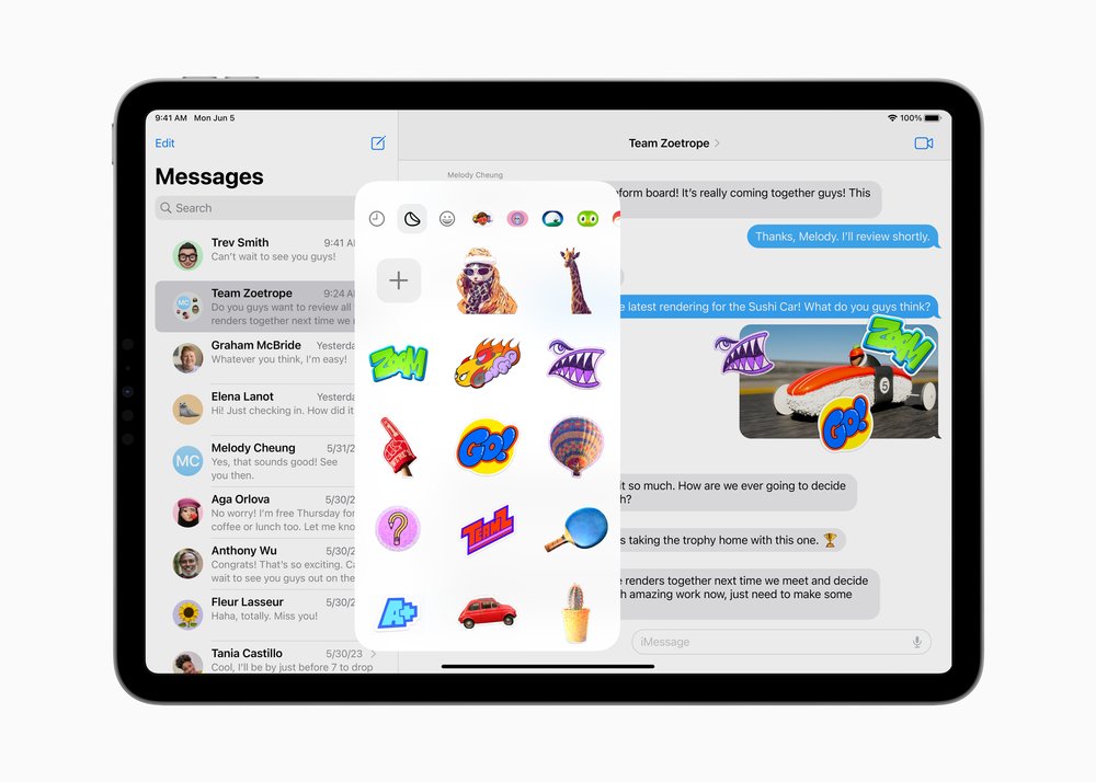 Apple-WWDC23-iPadOS-17-Messages-stickers-230605.jpg