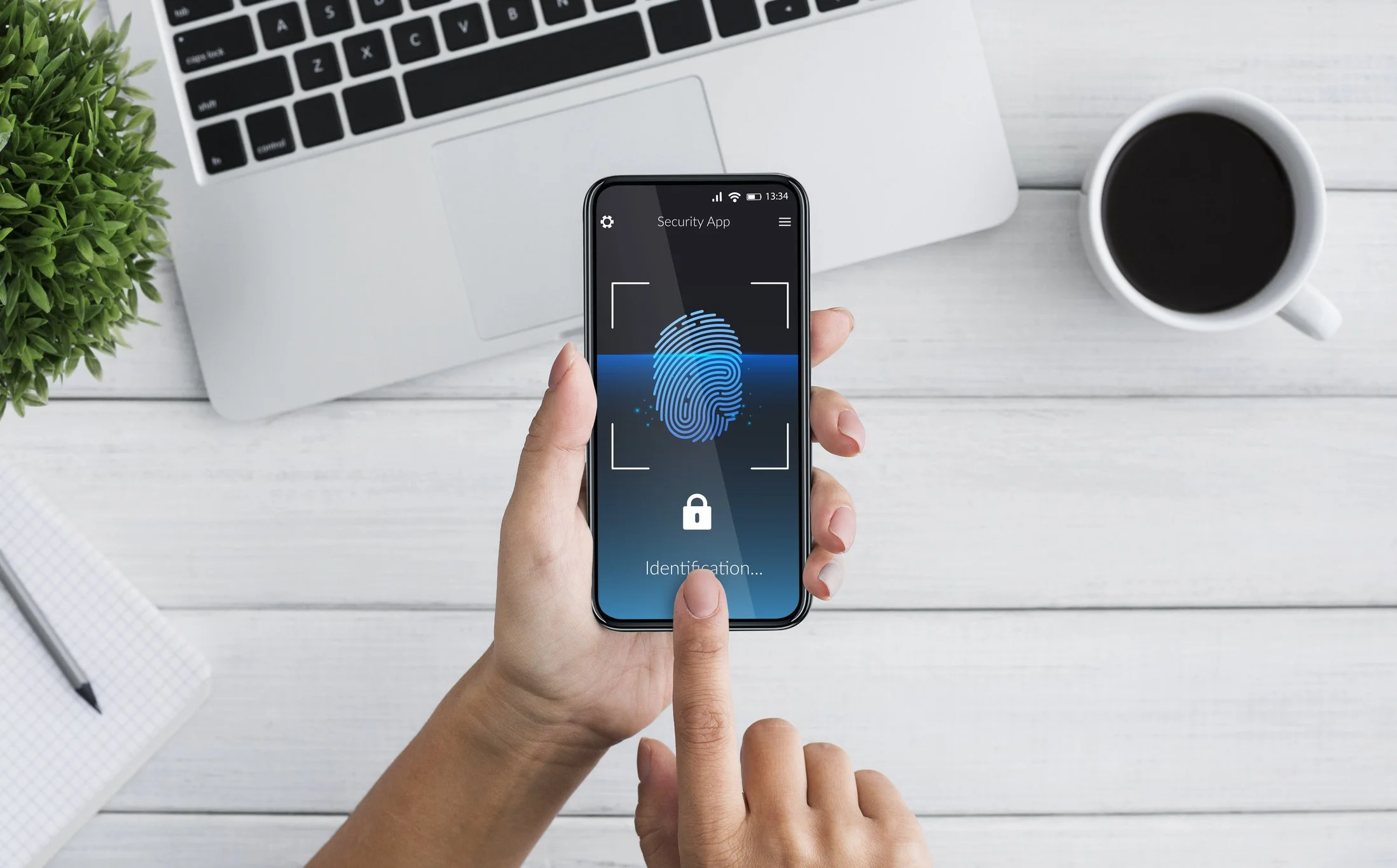 Biometrics pålogging