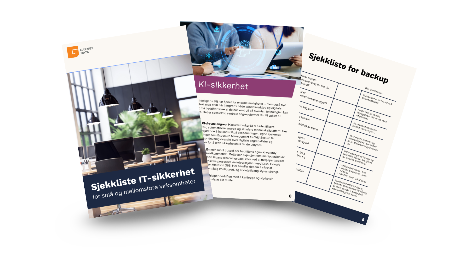 IT-sikkerhet sjekkliste