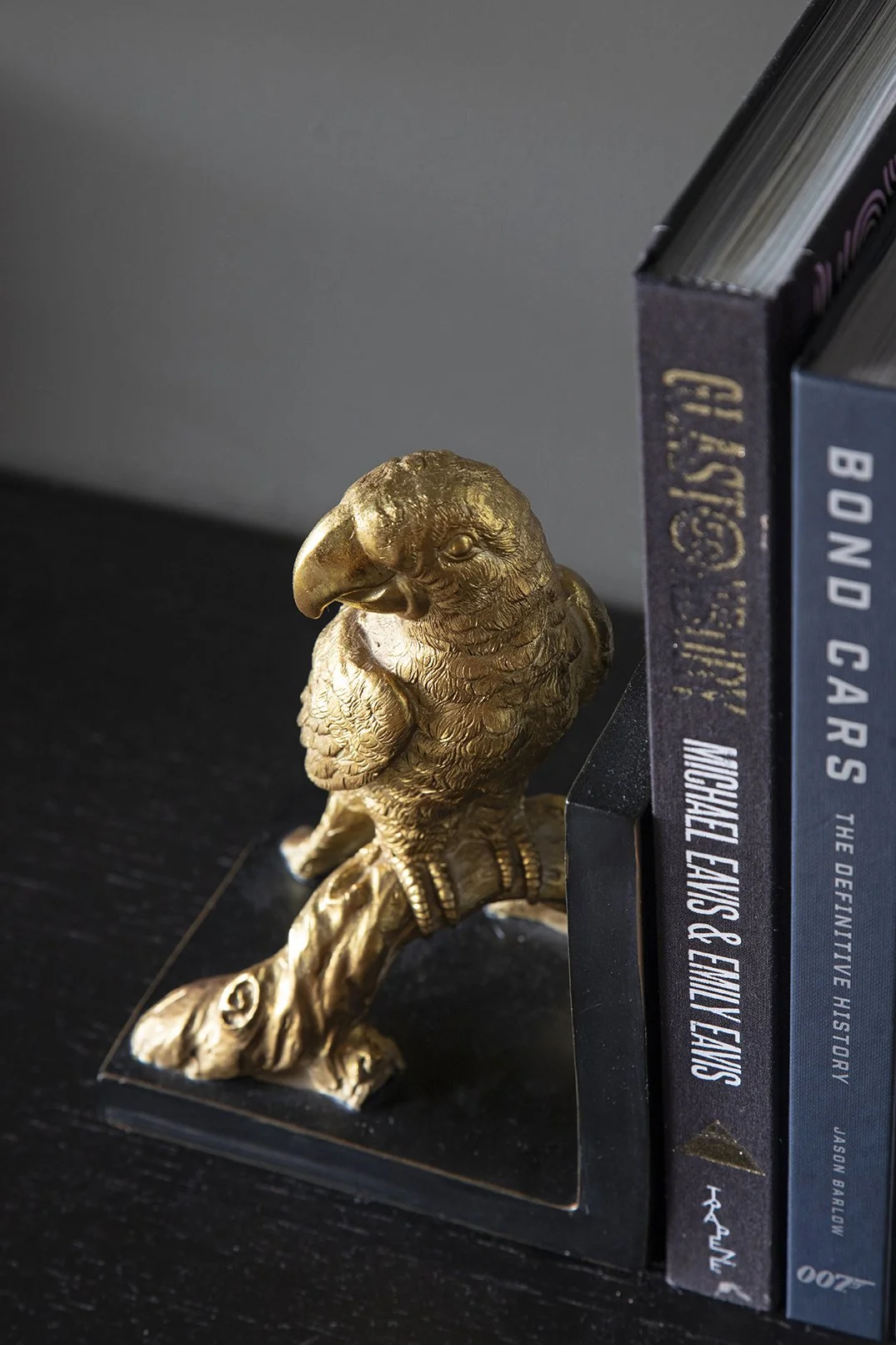 whitley-bay-living-room-bookshelf-parrot-bookend-detail..jpg
