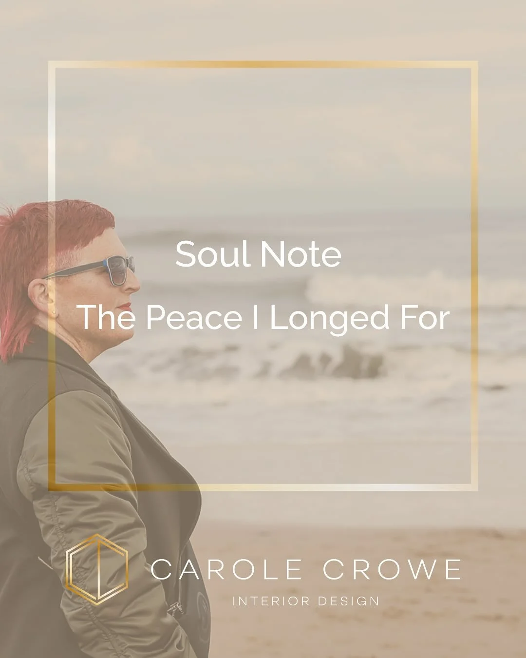 Soul Note | The Peace I Longed For
This week, I felt a deep peace in my heart.
Not because I did more, but because I chose to go within and honour myself first.
It is the kind of peace I dreamed of when I first set out on this journey, one rooted