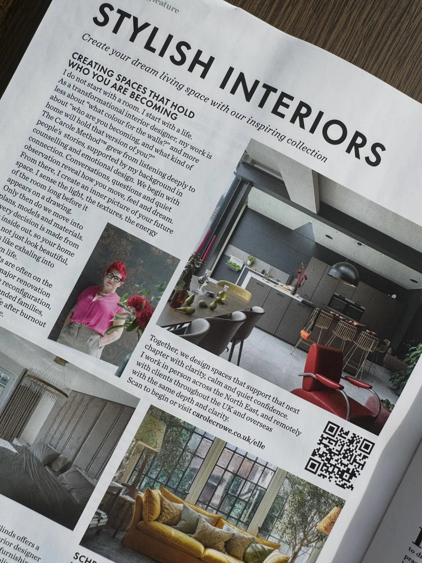 A quiet ELLE Decoration moment.

Being featured in ELLE Decoration is very special, of course. But what matters most to me is what sits beneath it.

This work was never created for the camera alone. It was created to hold real life. To feel calm, per