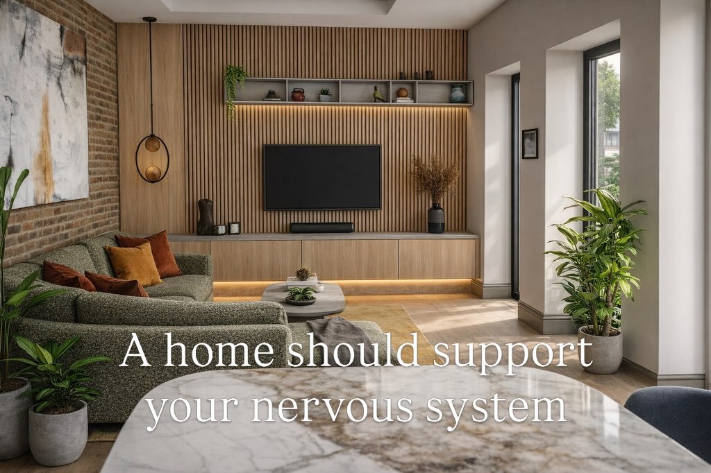 A home should support your nervous system

We often talk about wanting a home to feel calm, but that feeling does not come from one cushion, one colour, or one beautiful object.

It is shaped through design decisions.

Cleaner circulation can make mo
