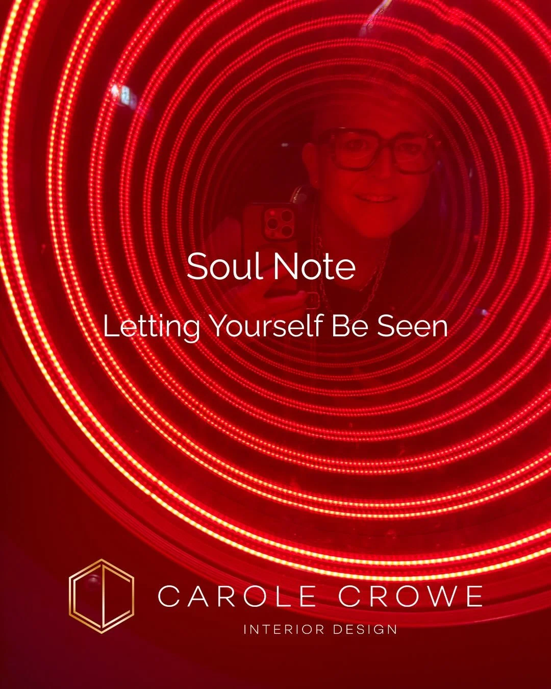SOUL NOTE | Letting Yourself Be Seen

I think there is something that happens when you finally give yourself space.

At first, it can feel uncomfortable. Then it can feel quiet. Then, slowly, you begin to hear yourself again.
And once you hear yourse