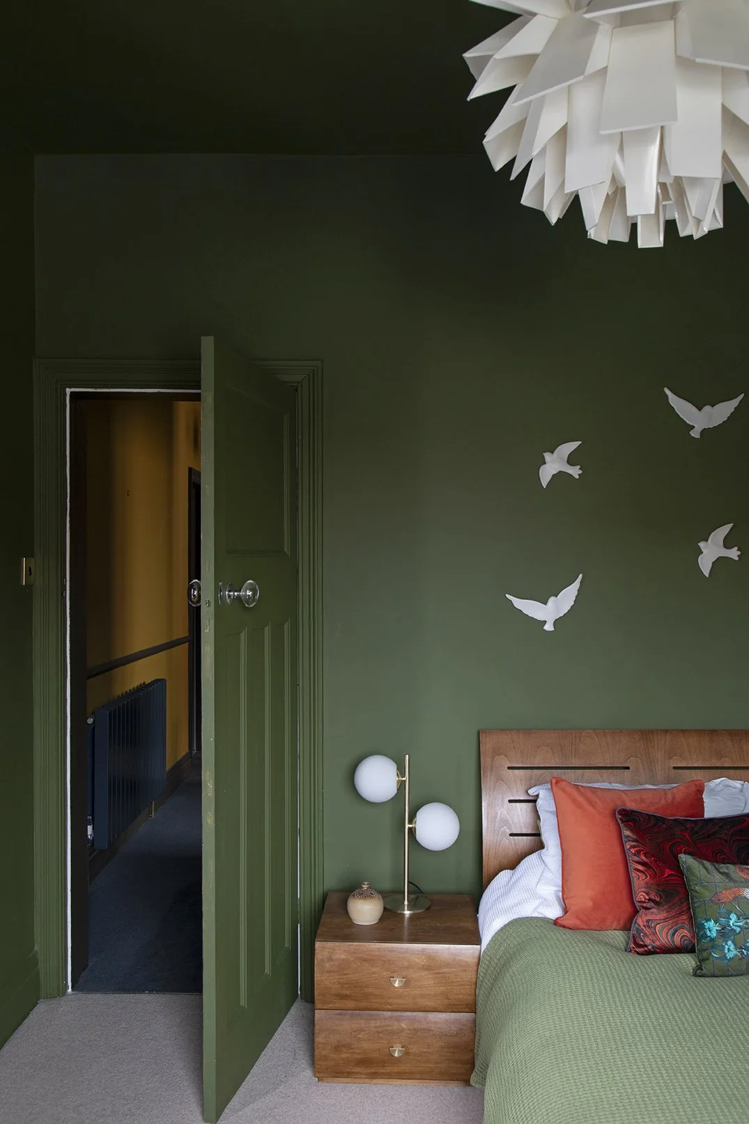 whitley-bay-bedroom-green-walls-walnut-bedside.jpg