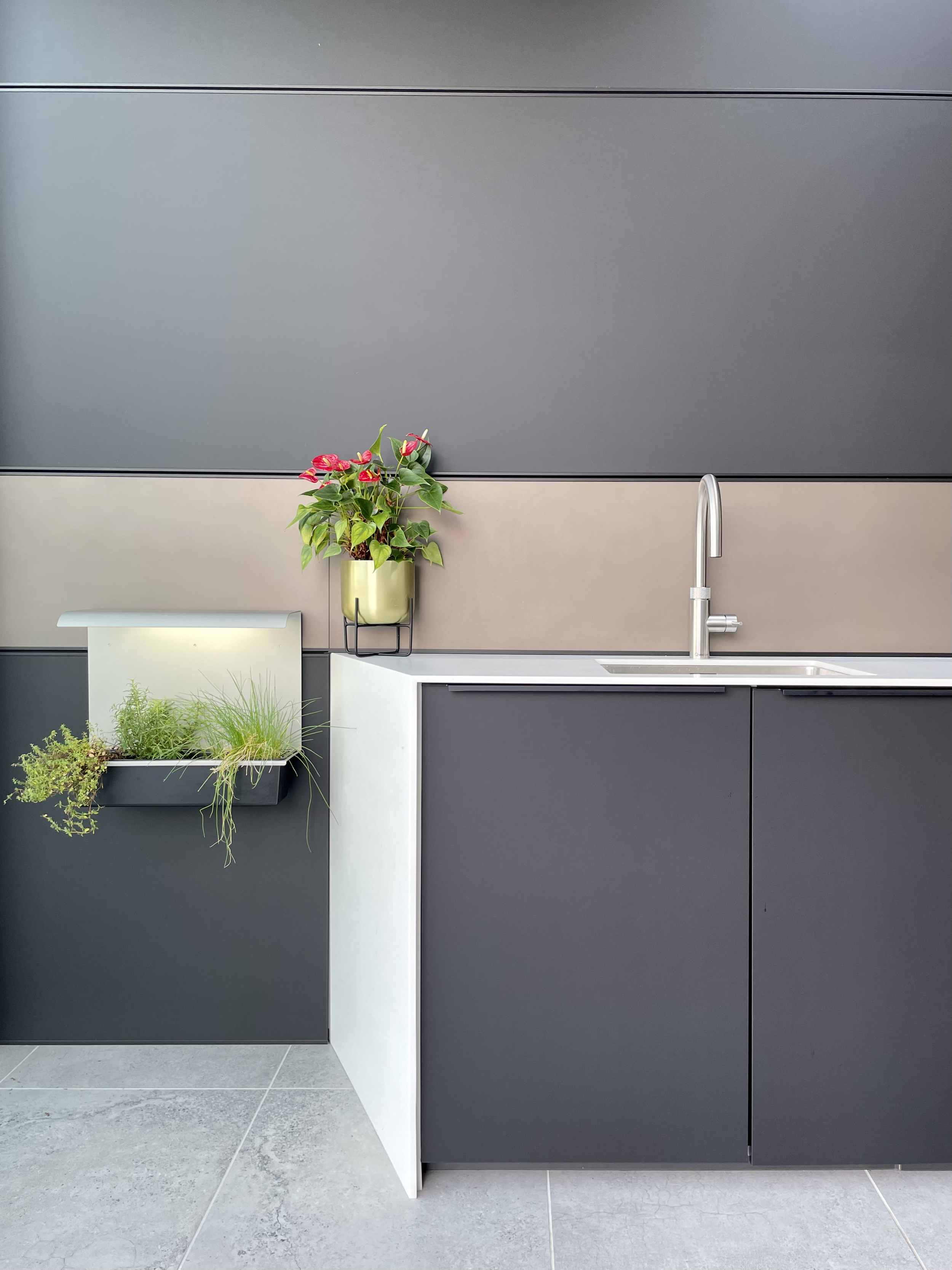 Luxury open plan living, Kitchen