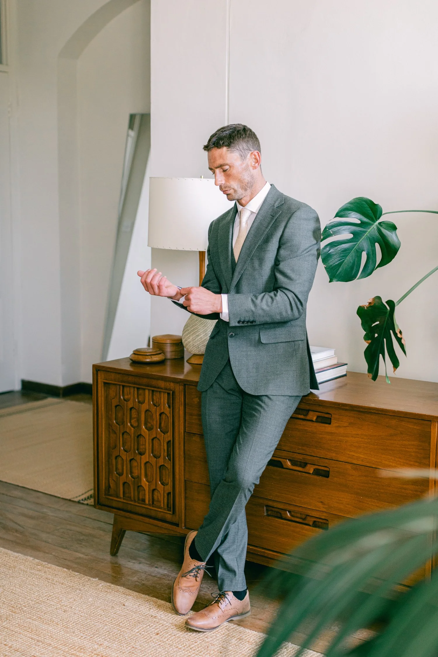 British male model Matt Sharman features in an advertising campaign for luxury accommodation provider Unique Home Stays