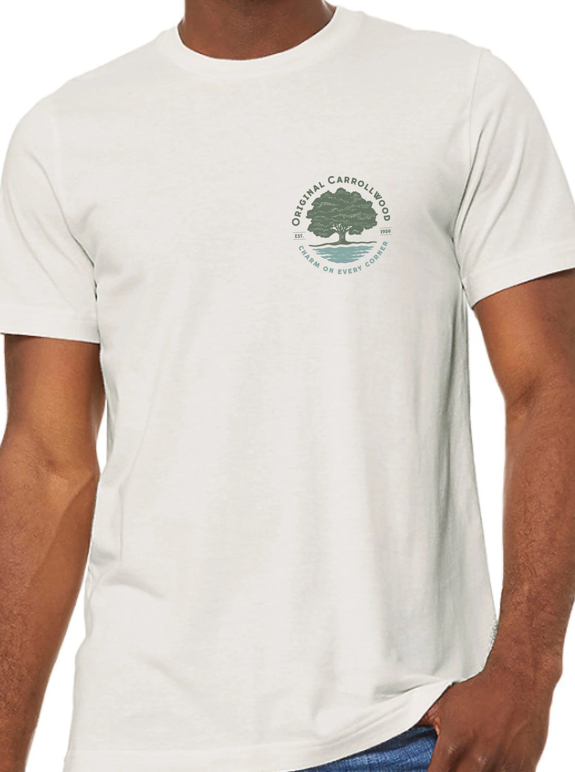 Original Carrollwood Logo Tee