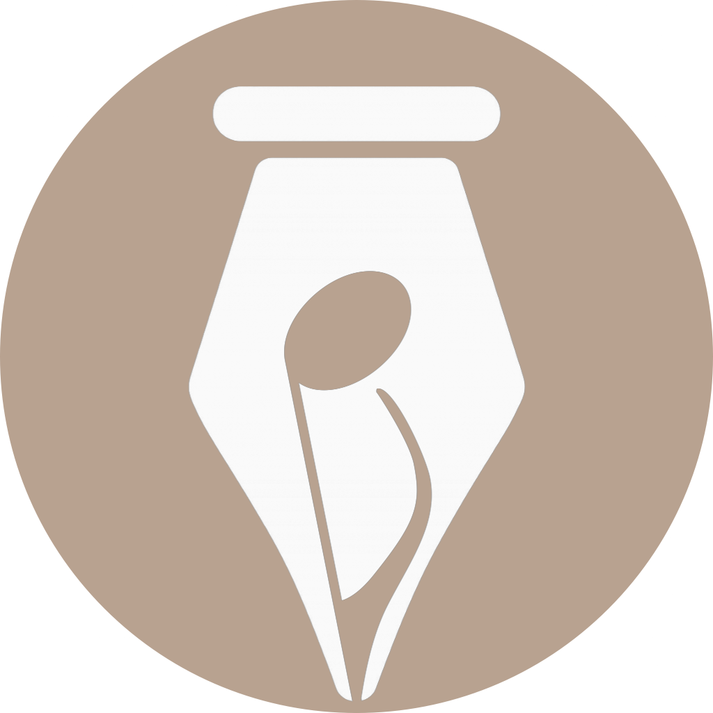 04 White Nib - Taupe Circle.png