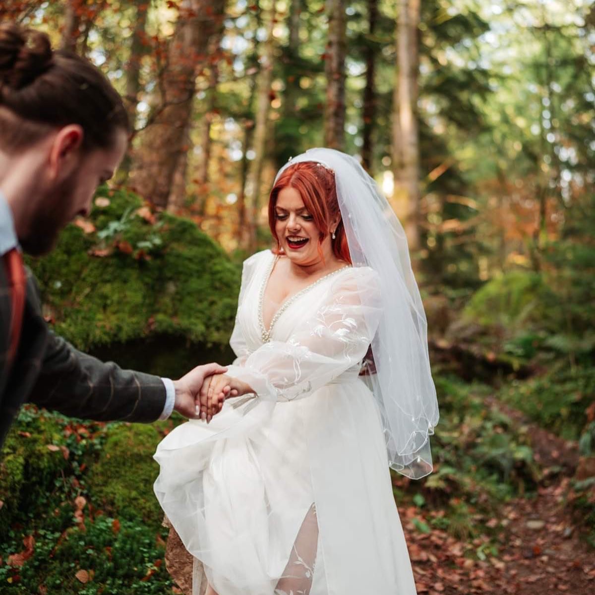 Wondering in the woods of @thehermitage_nts ! 
#elopmentphotographer #scotland