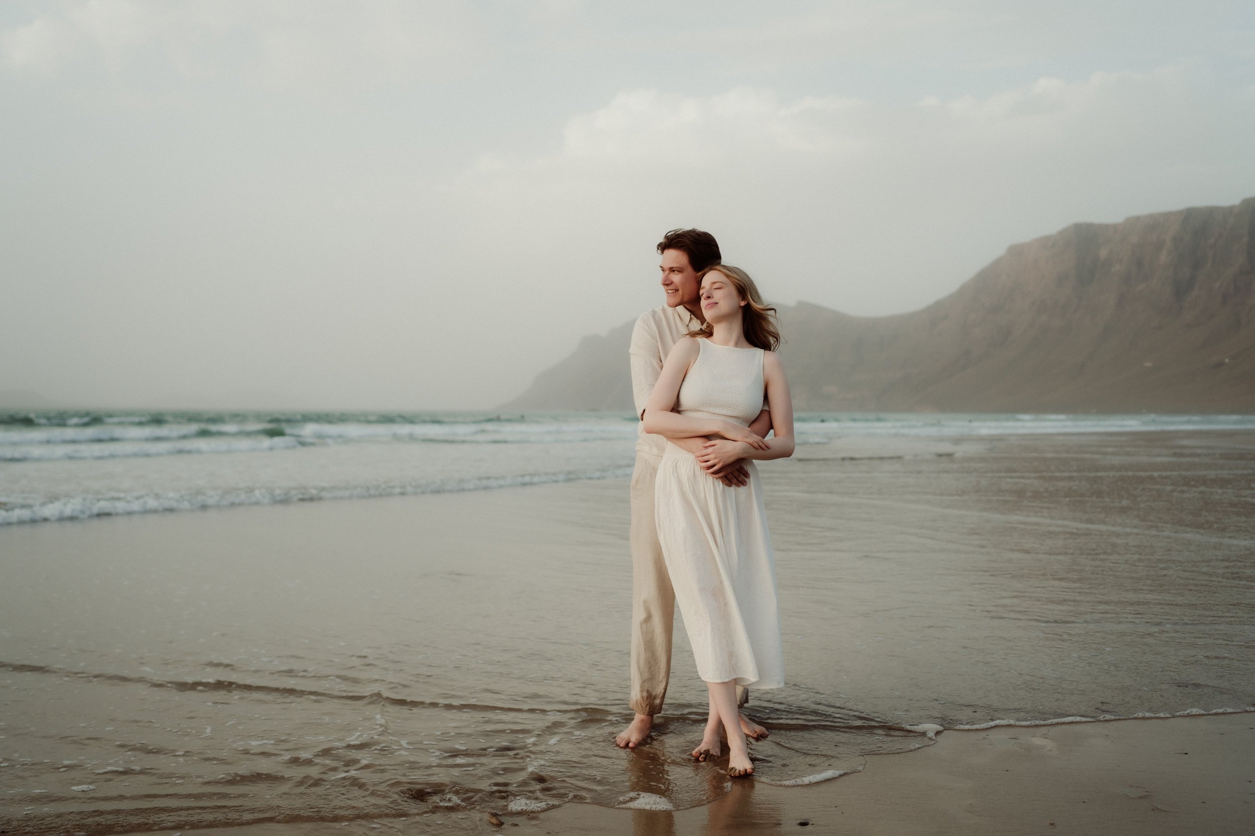 Lanzarote Beach Photoshoot at Playa de Famara