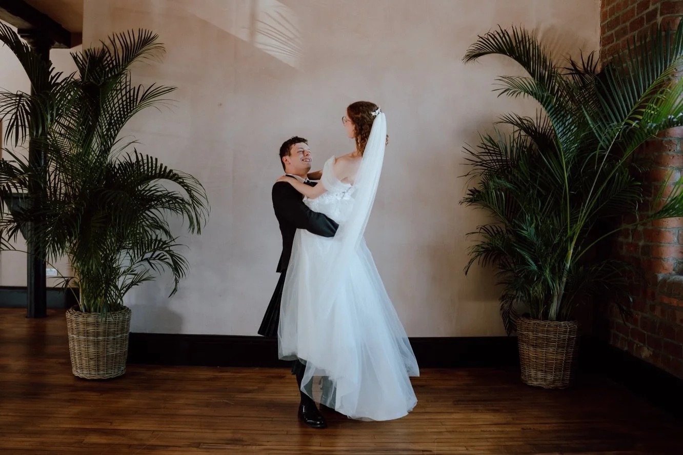 The most Beautiful couple &amp; fantastic venue! Super industrial vibes

I love when my clients are feeling so comfortable with me ! The results are so dreamy. 

Enquire about 2027/28 dates
#weddingphotography #glasgow #glasgowwedding