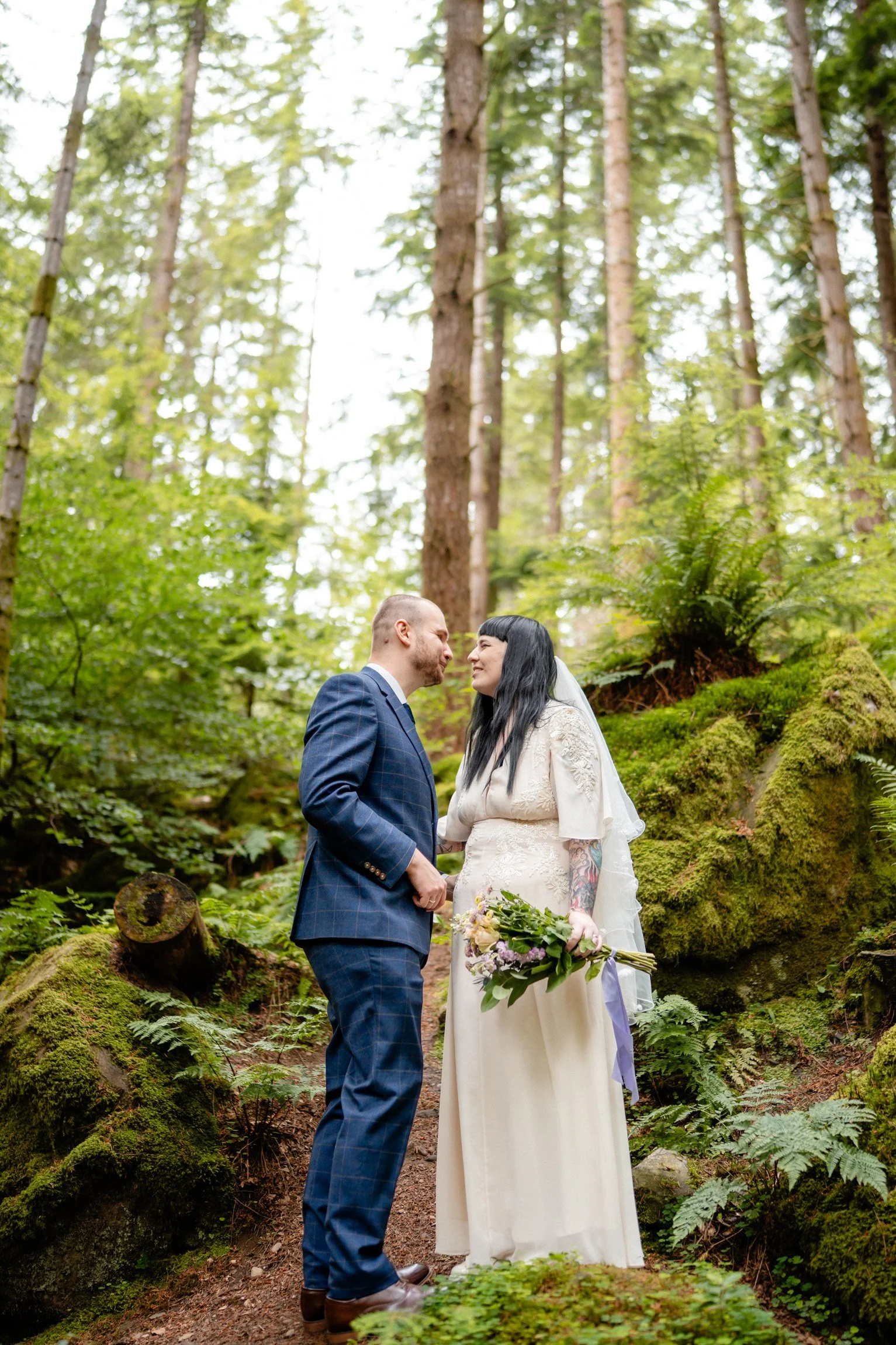 Couple in the Woodland at The Hermitage